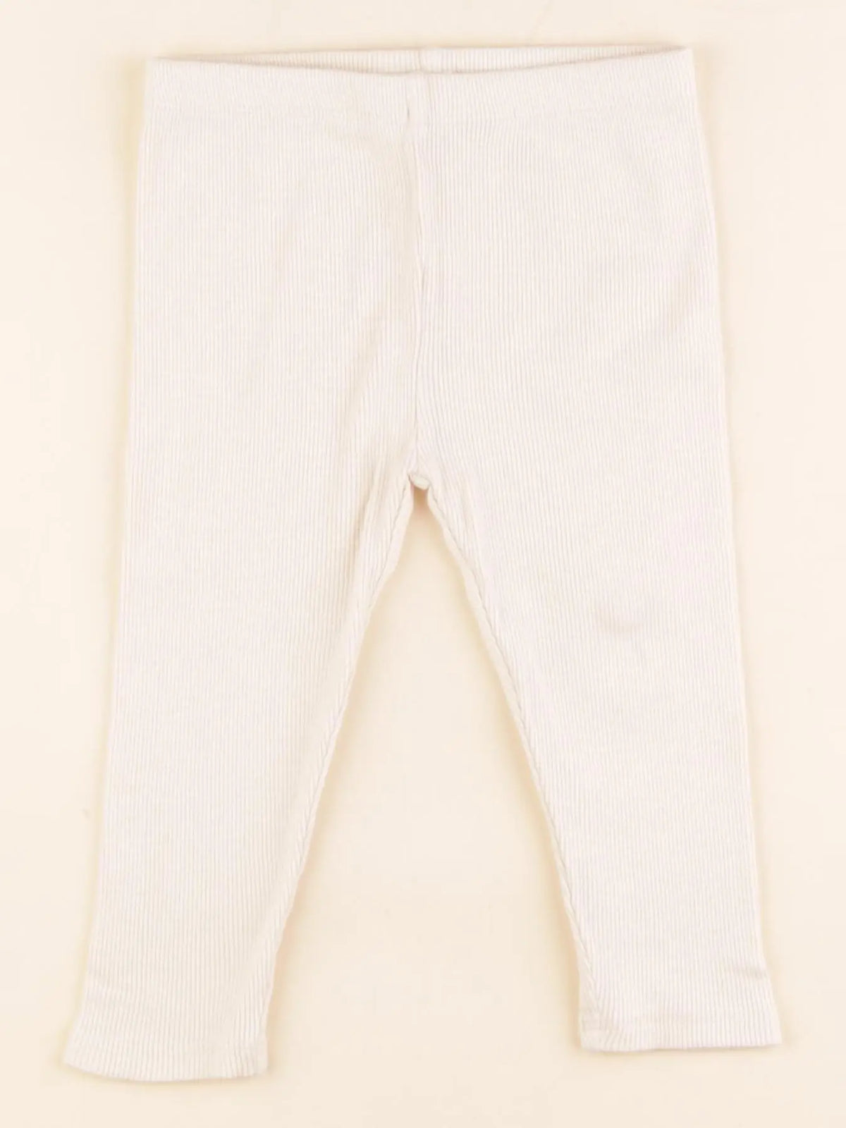 Vertbaudet - legging beige - 24 mois