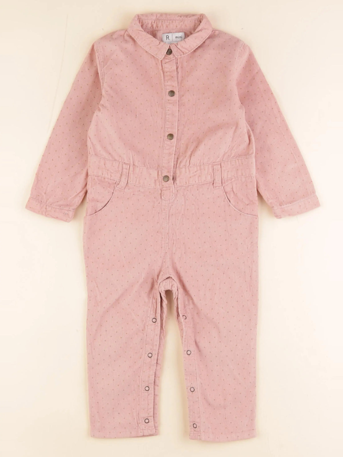 La Redoute - combinaison rose - 24 mois