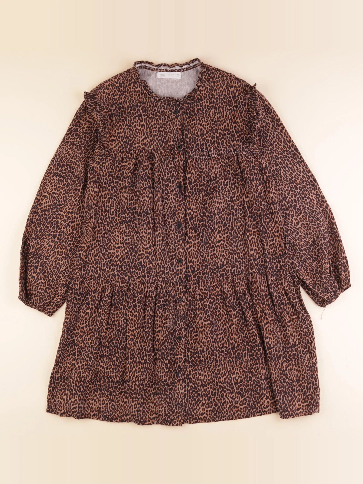 Zara - robe marron - 13/14 ans