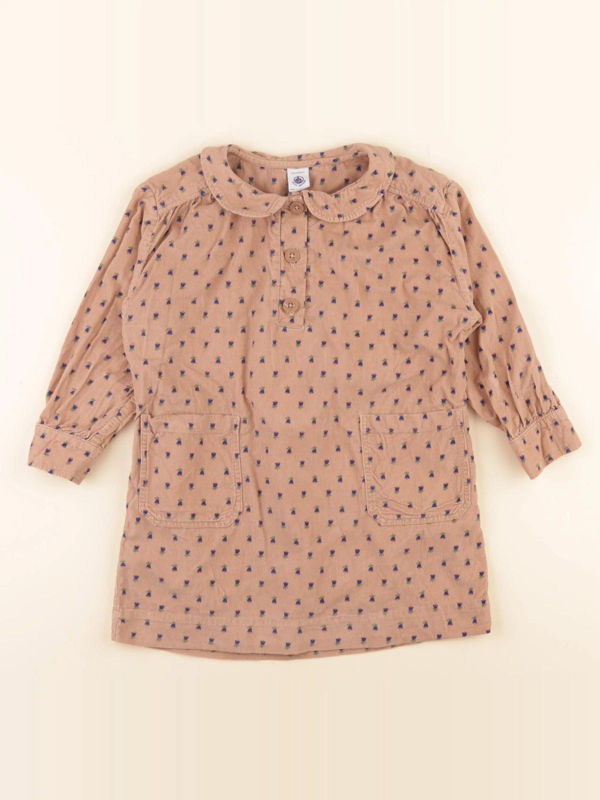 Petit Bateau - robe rose - 5 ans