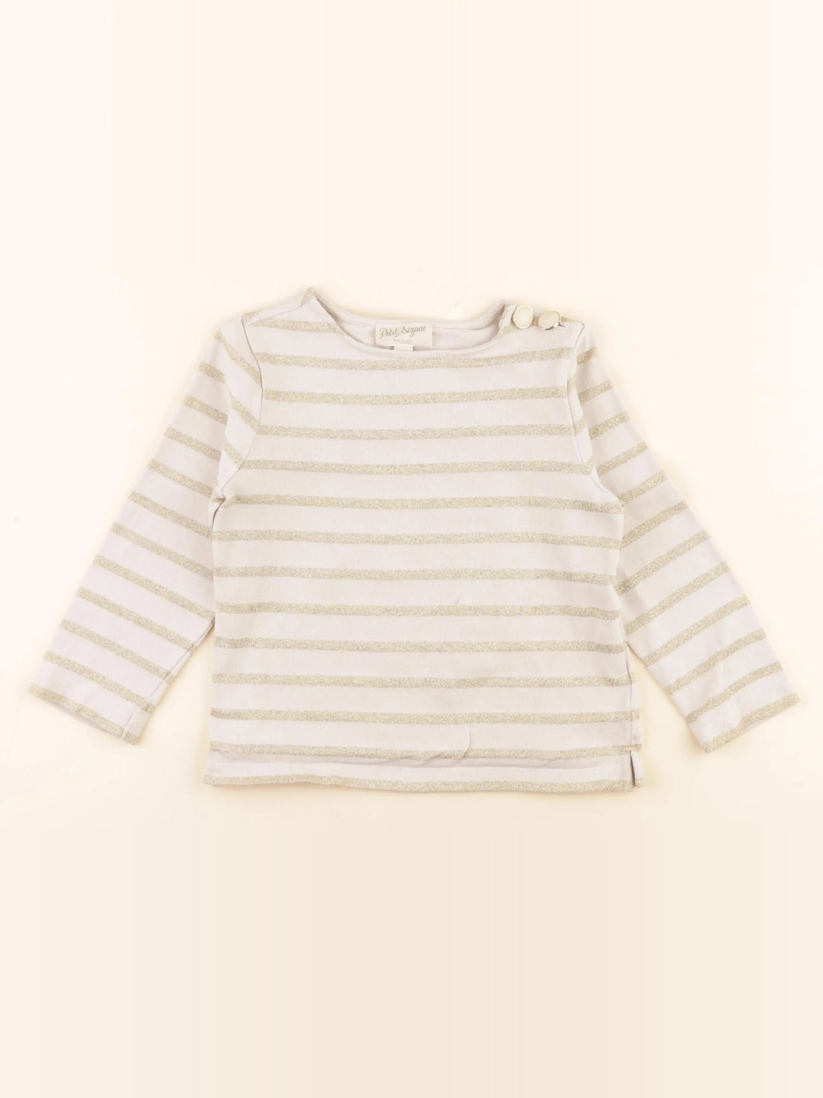 Petit Sézane  - tee-shirt beige - 4 ans