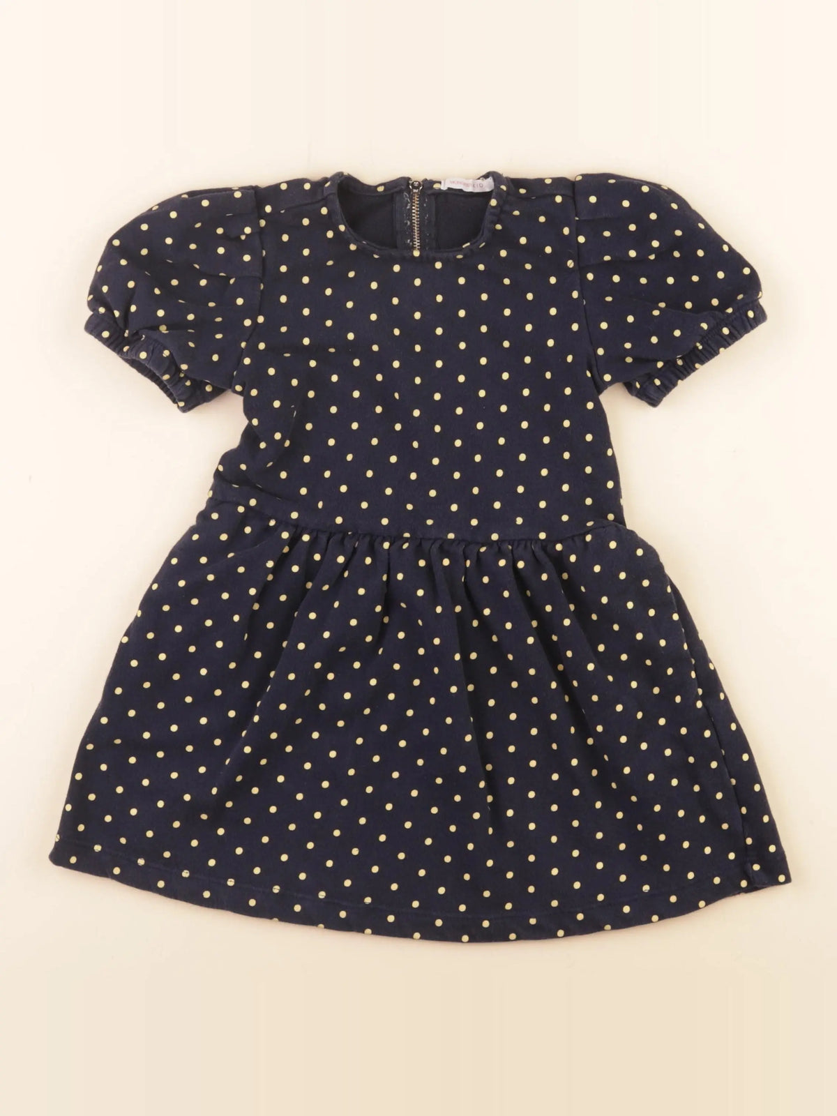 Monoprix - robe bleu - 4 ans