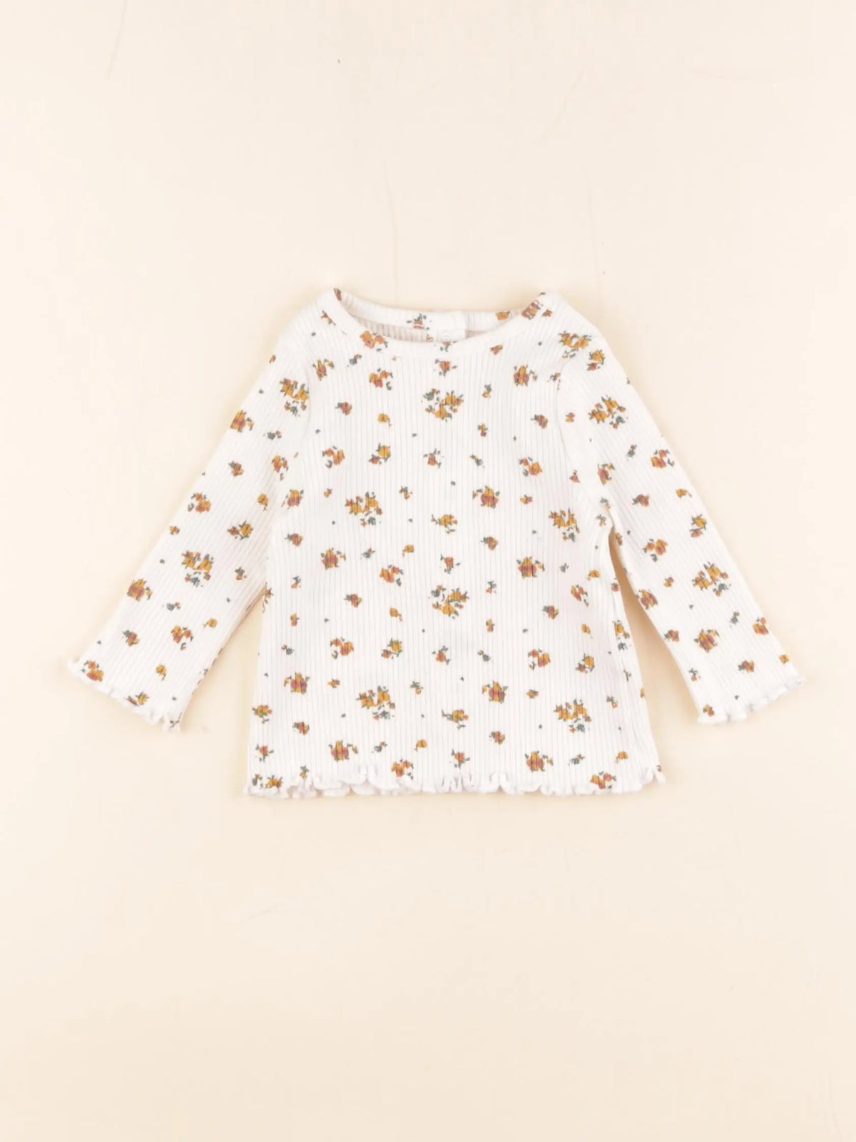 Vertbaudet - tee-shirt blanc - 3 mois