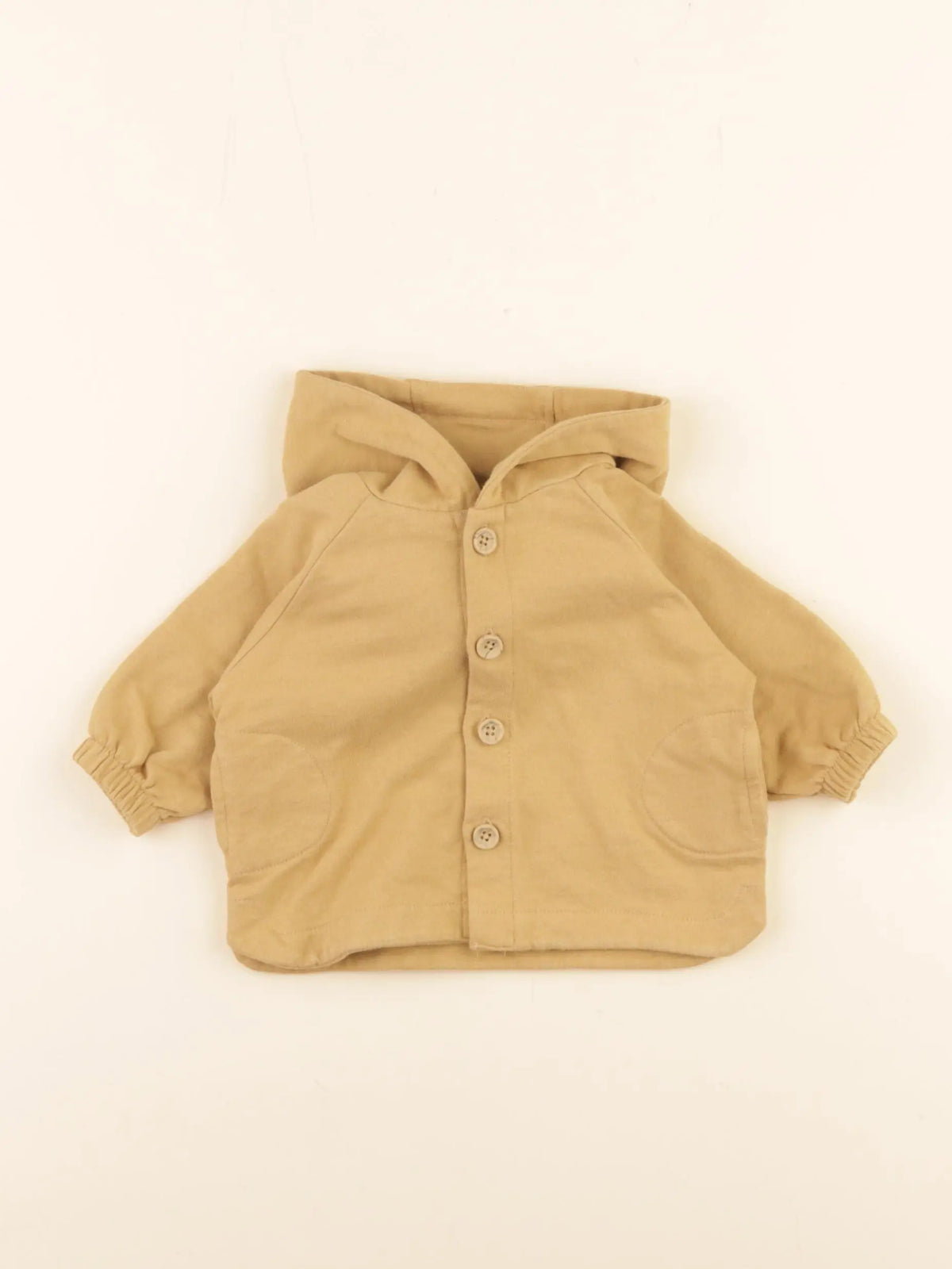 Vertbaudet - sweat jaune - 1 mois