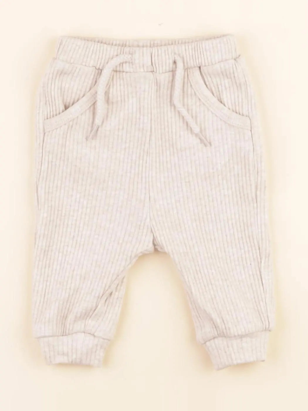Vertbaudet - jogging beige - 1 mois