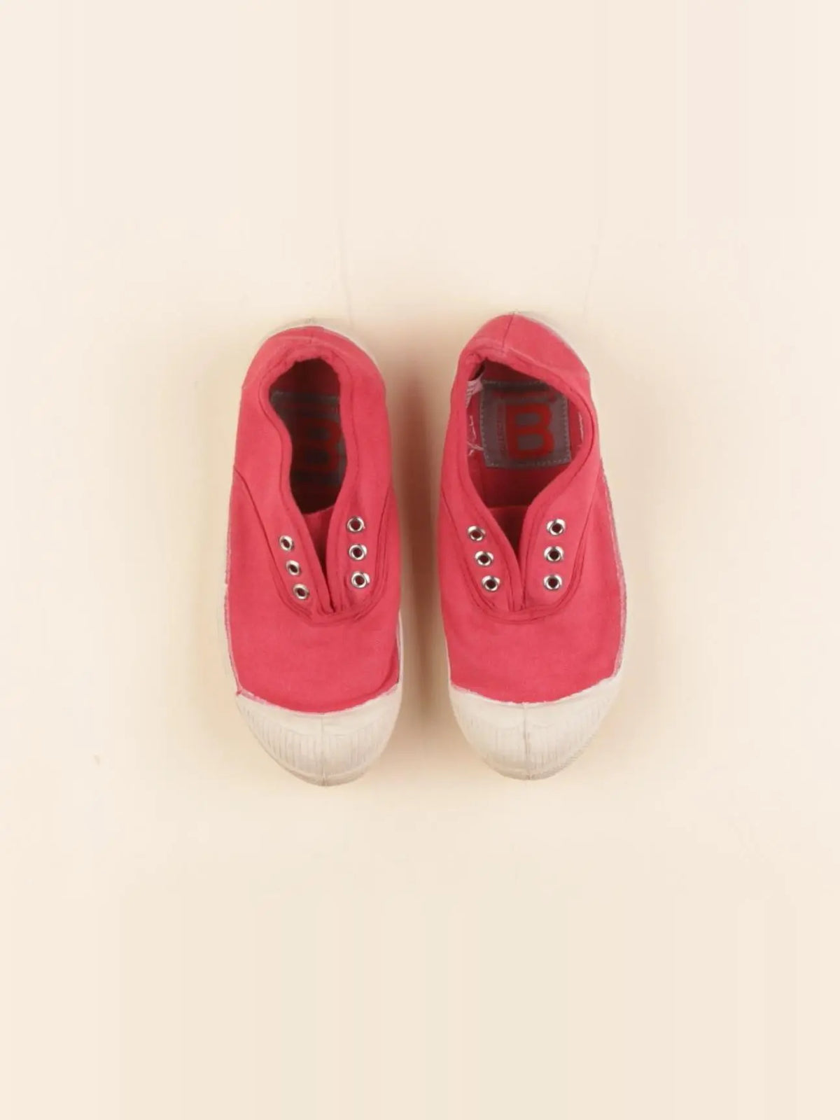 Bensimon - tennis élastiqué rose - pointure 27