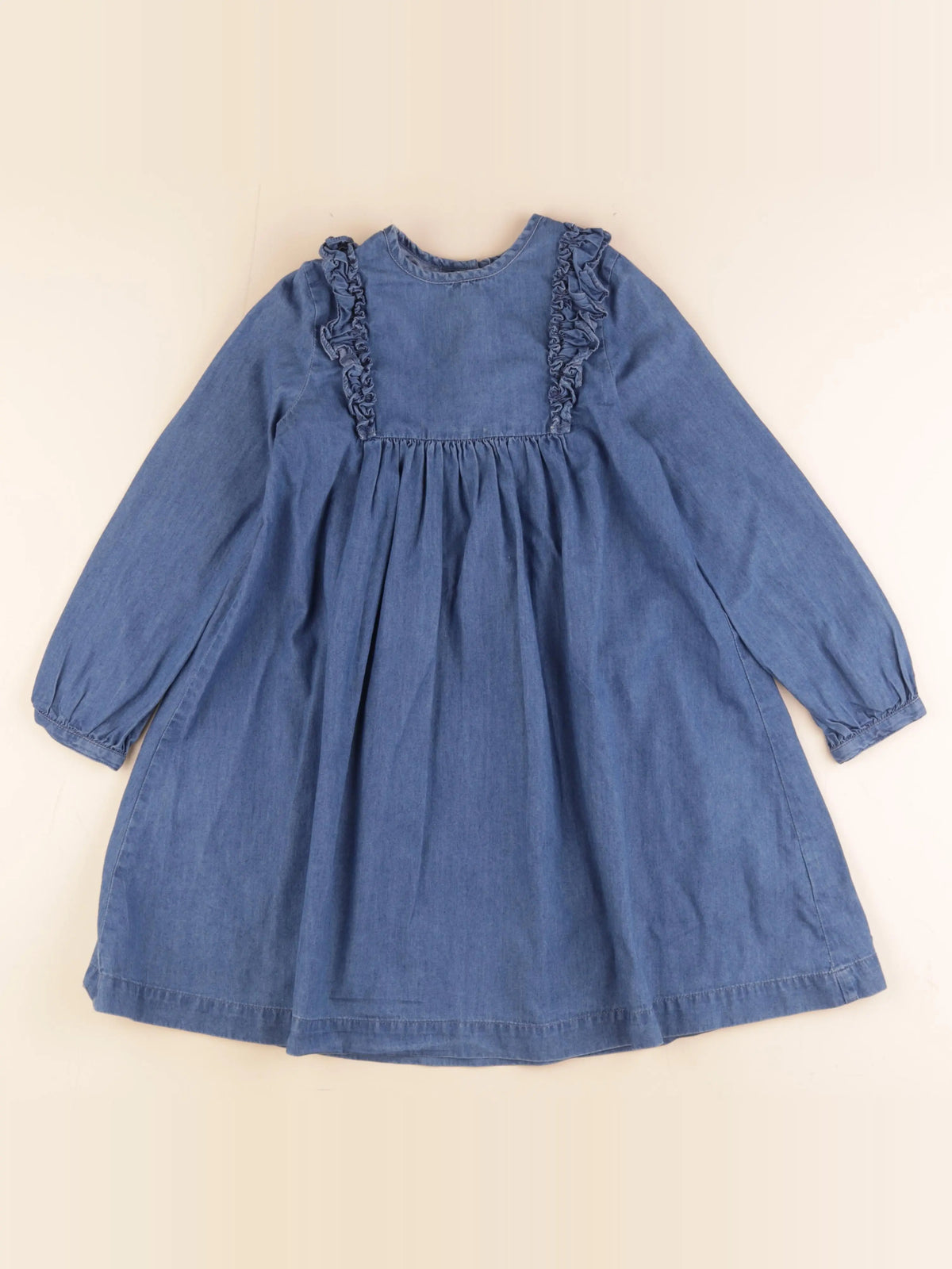 Monoprix - robe bleu - 8 ans
