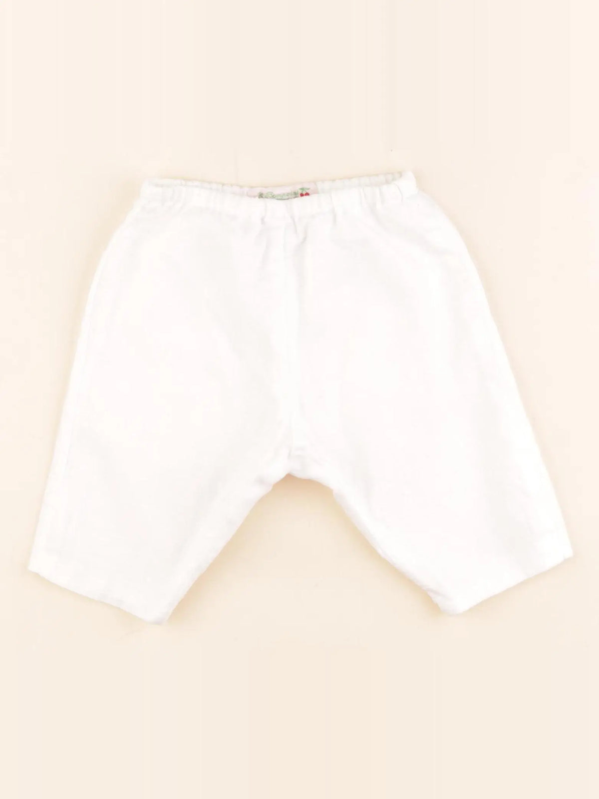 Bonpoint - pantalon blanc - 1 mois
