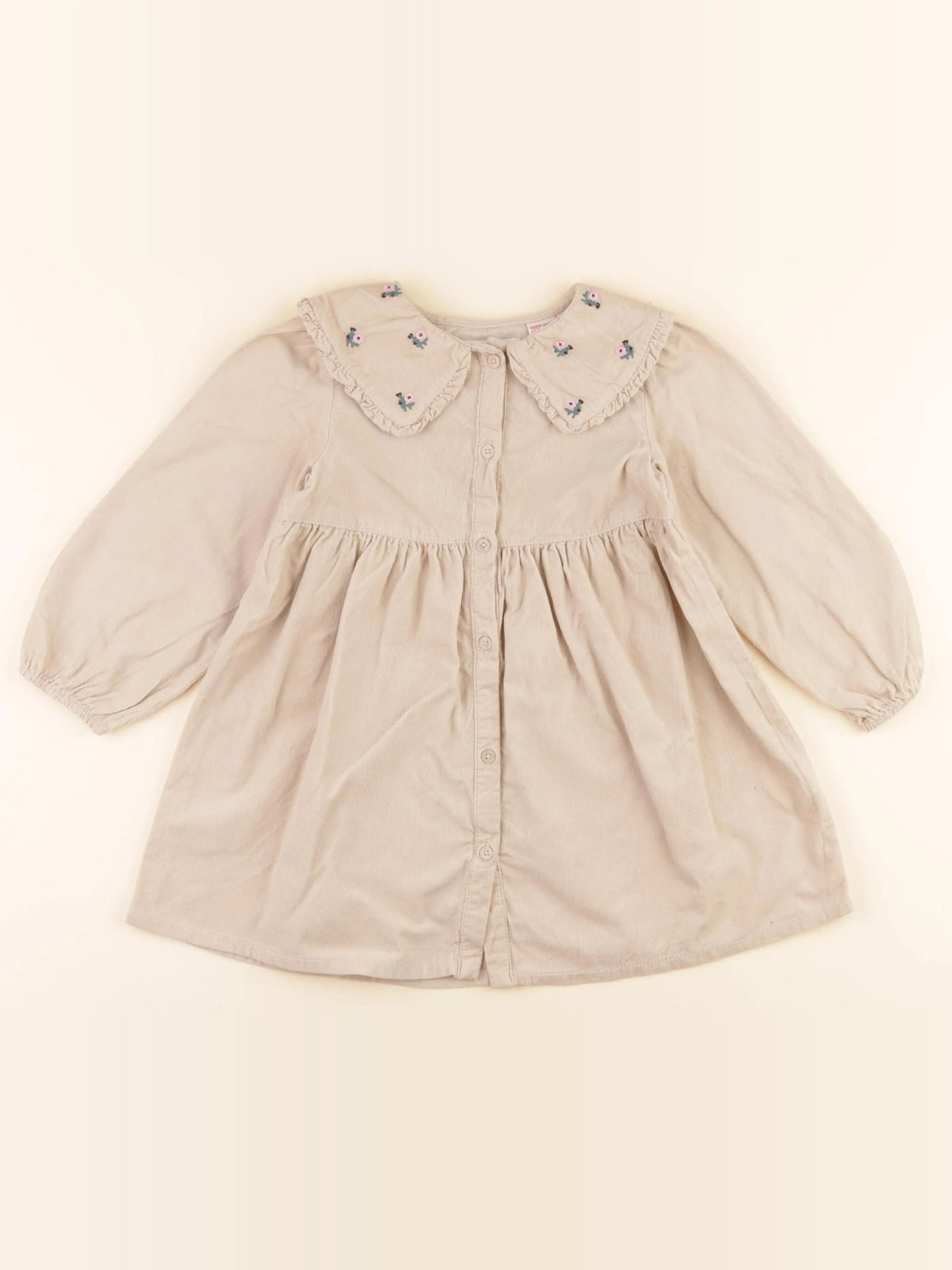Zara - robe beige - 4 ans