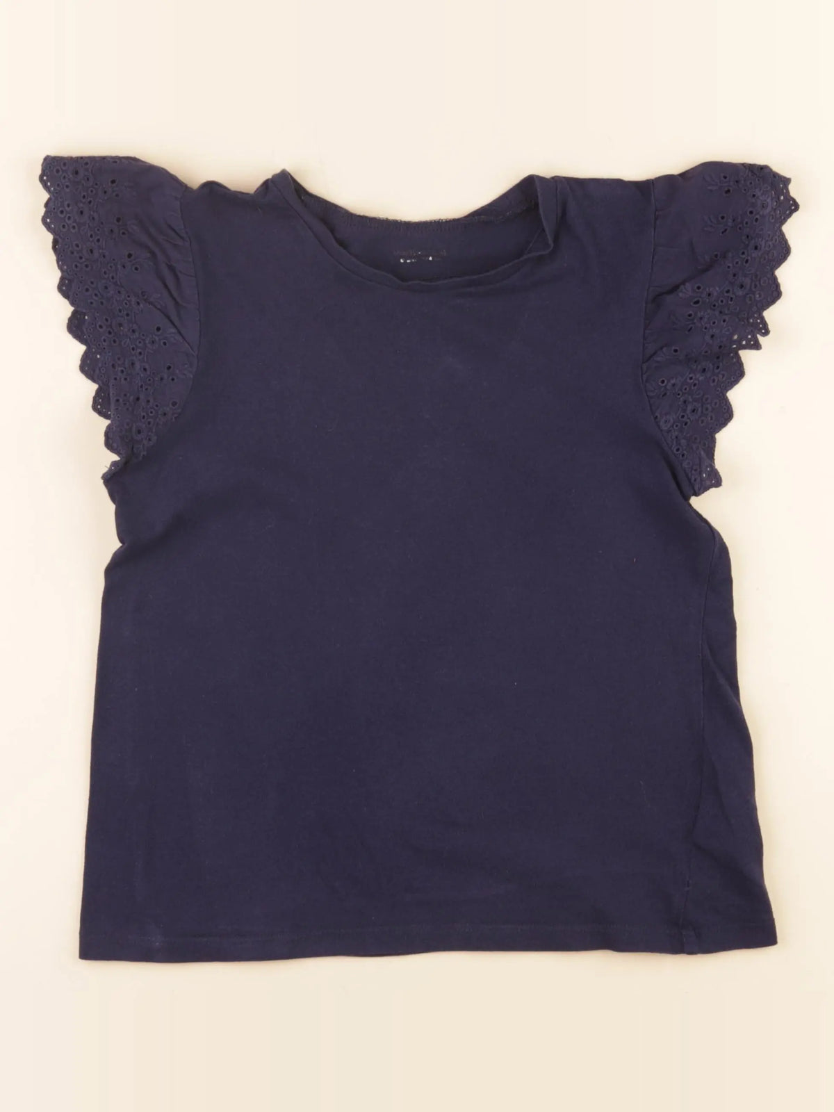 Vertbaudet - tee-shirt bleu - 9 ans