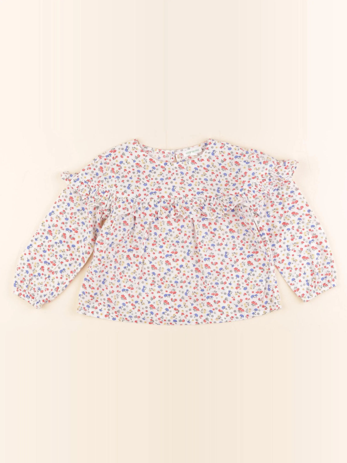 Vertbaudet - blouse multicolore - 3 ans