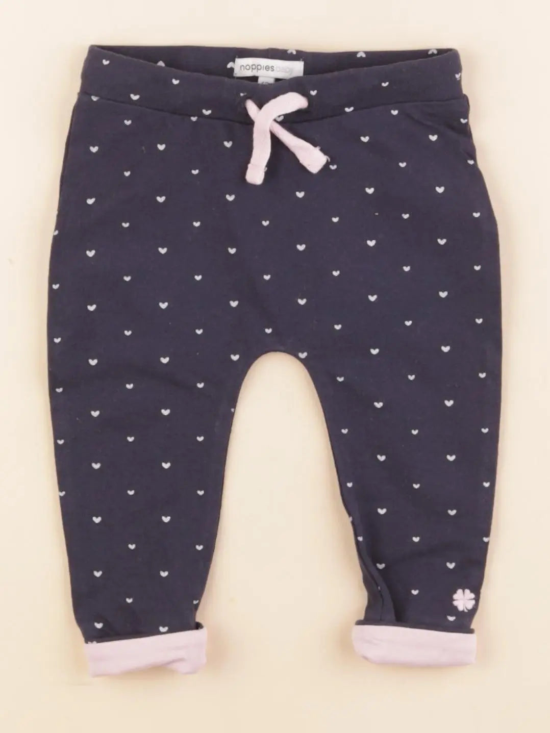 Noppies - legging bleu - 3 mois