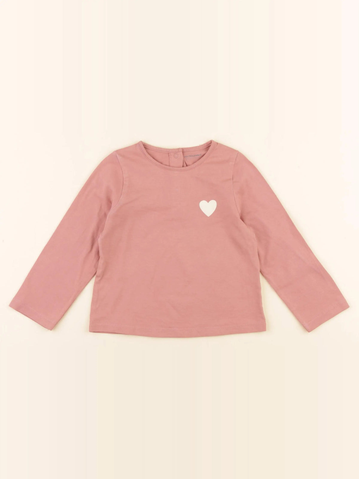 Vertbaudet - tee-shirt rose - 24 mois
