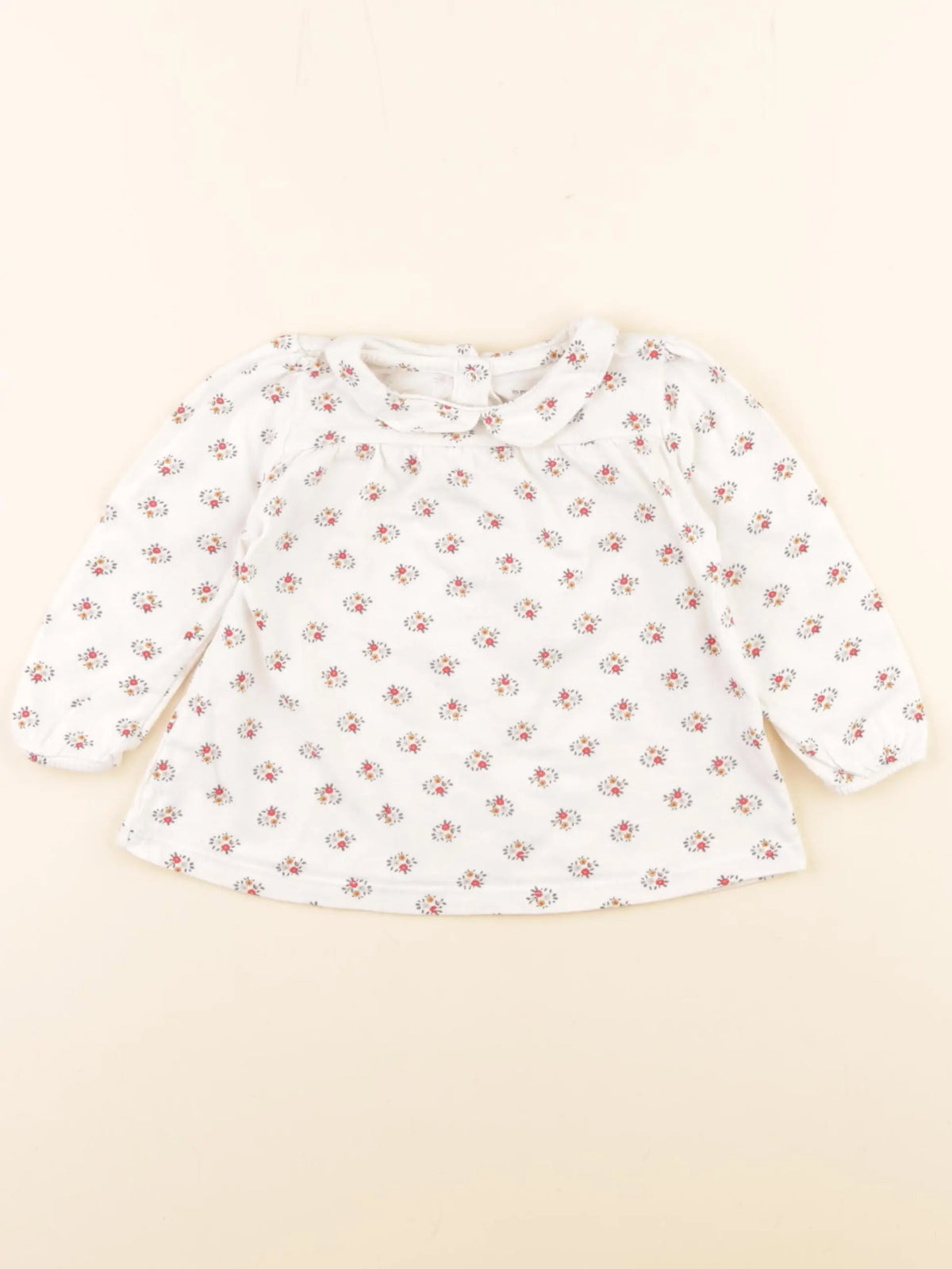 Boutchou - tee-shirt beige - 18 mois