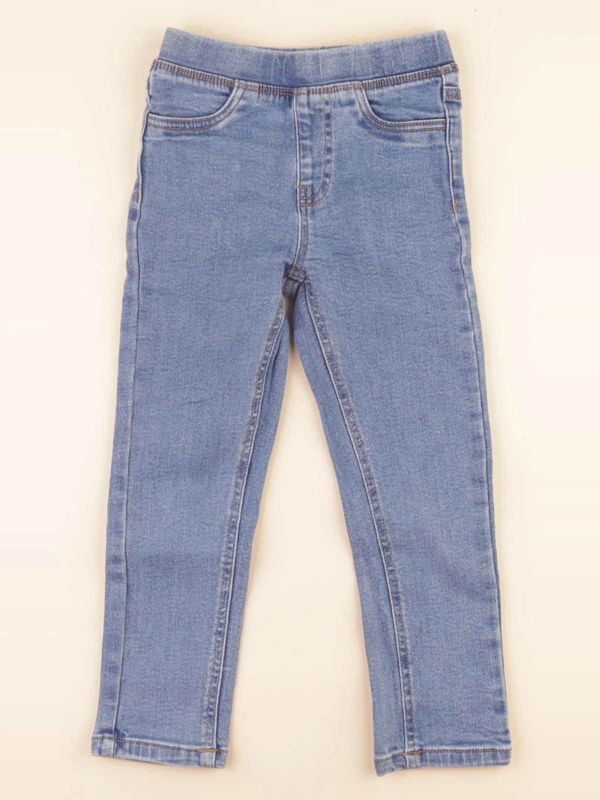 Vertbaudet - jegging bleu - 6 ans