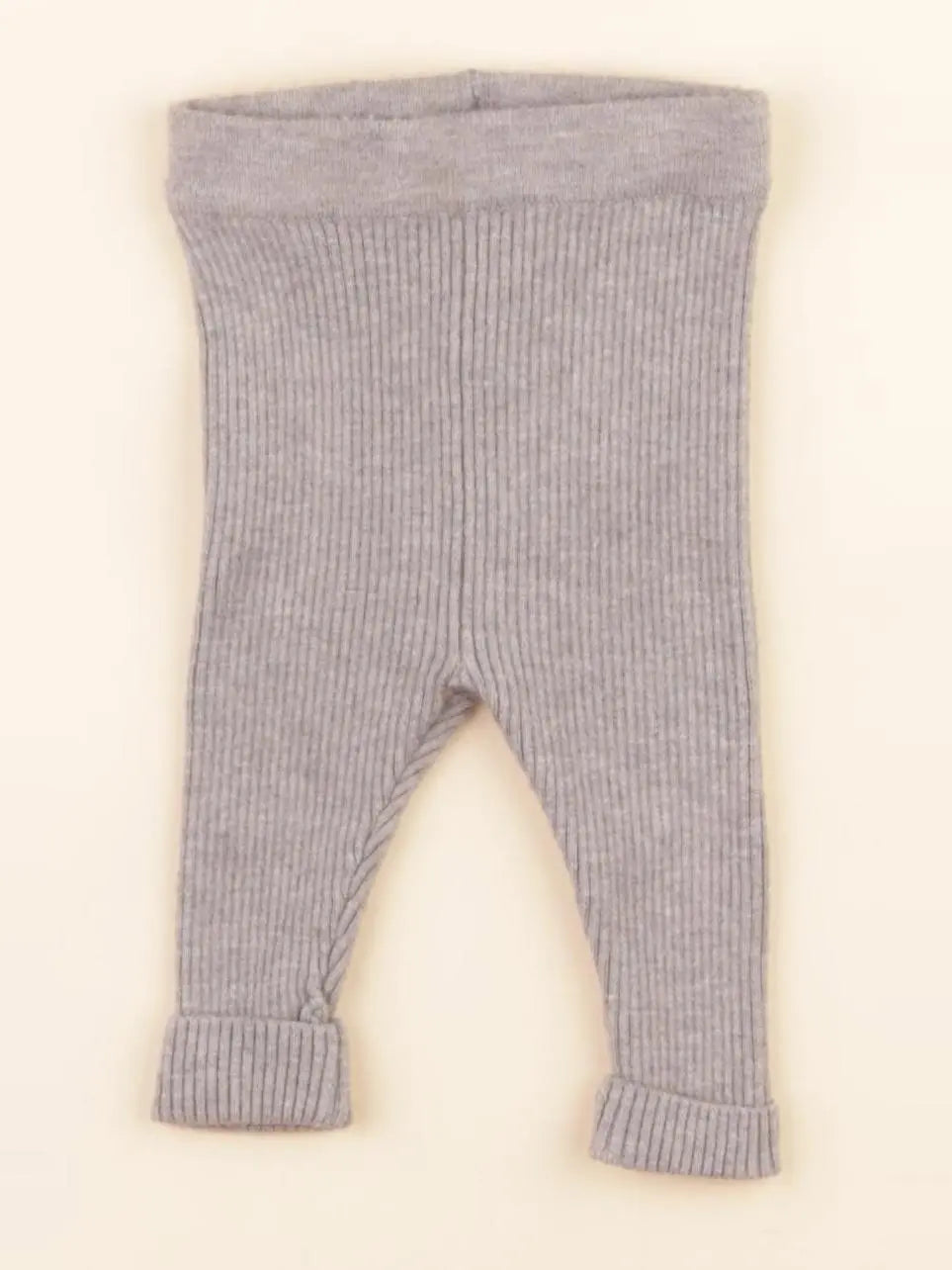 Vertbaudet - legging gris - 1 mois