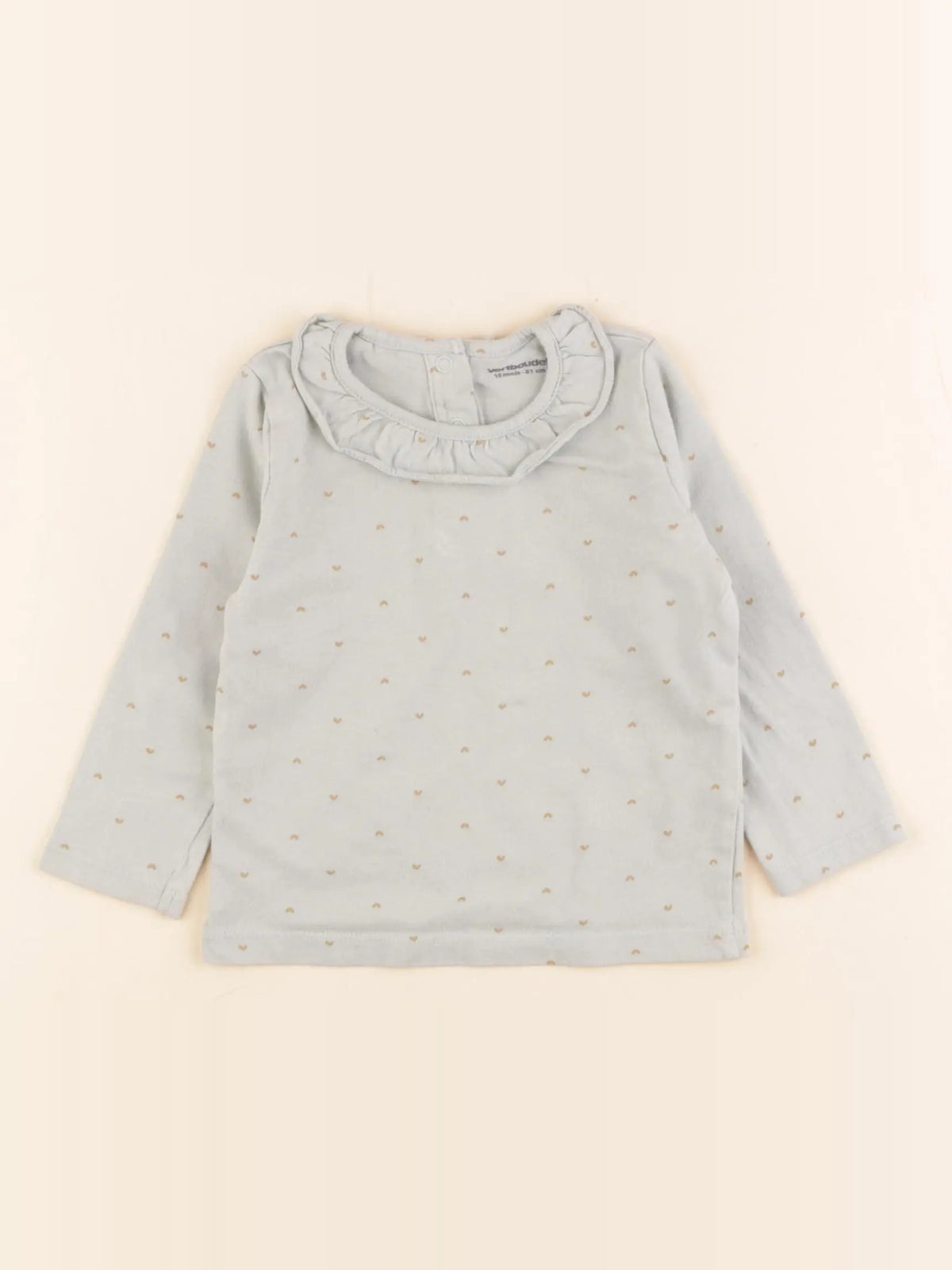Vertbaudet - tee-shirt vert - 18 mois