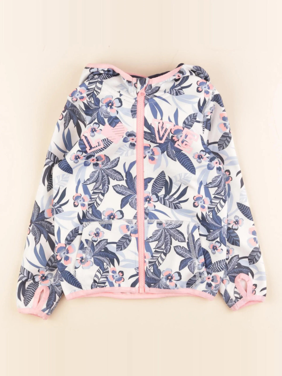 Vertbaudet - sweat multicolore - 4 ans