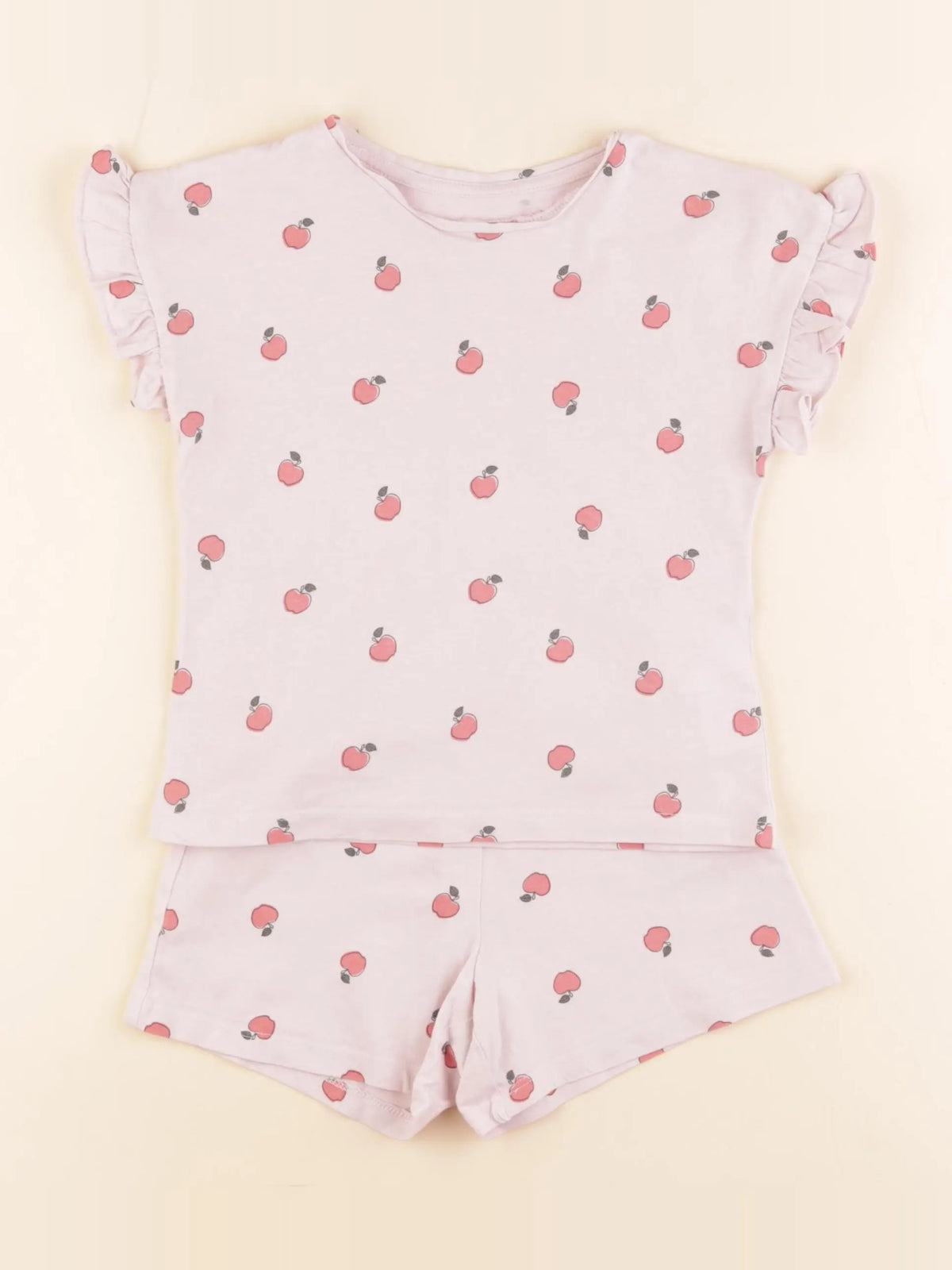 Vertbaudet - pyjama coton rose - 4 ans