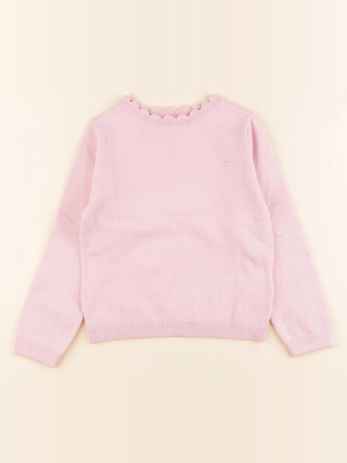Vertbaudet - pull rose - 4 ans