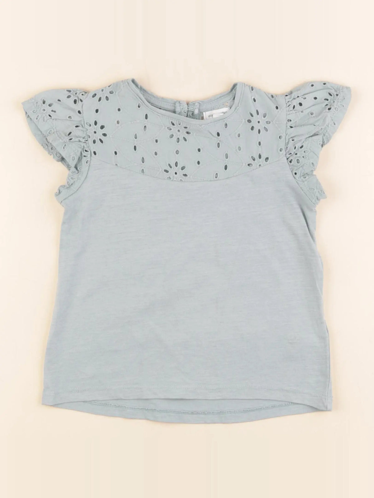 Vertbaudet - tee-shirt vert - 4 ans