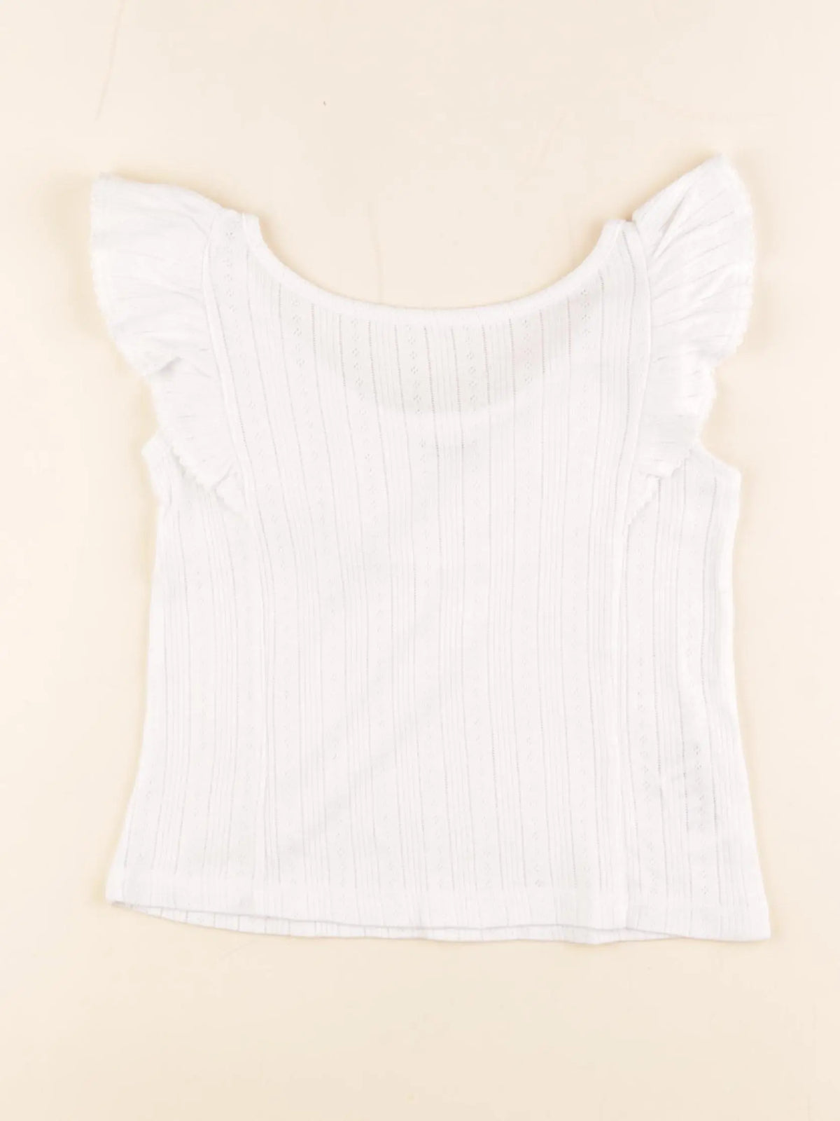 Vertbaudet - débardeur blanc - 4 ans
