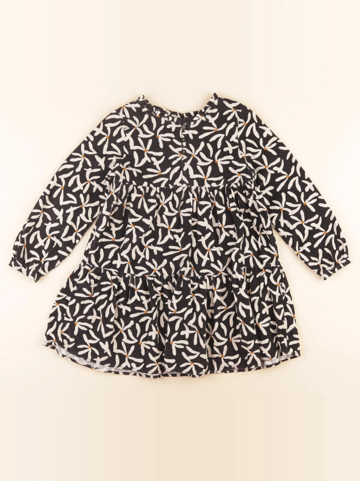 Okaidi - robe noir, blanc - 6 ans