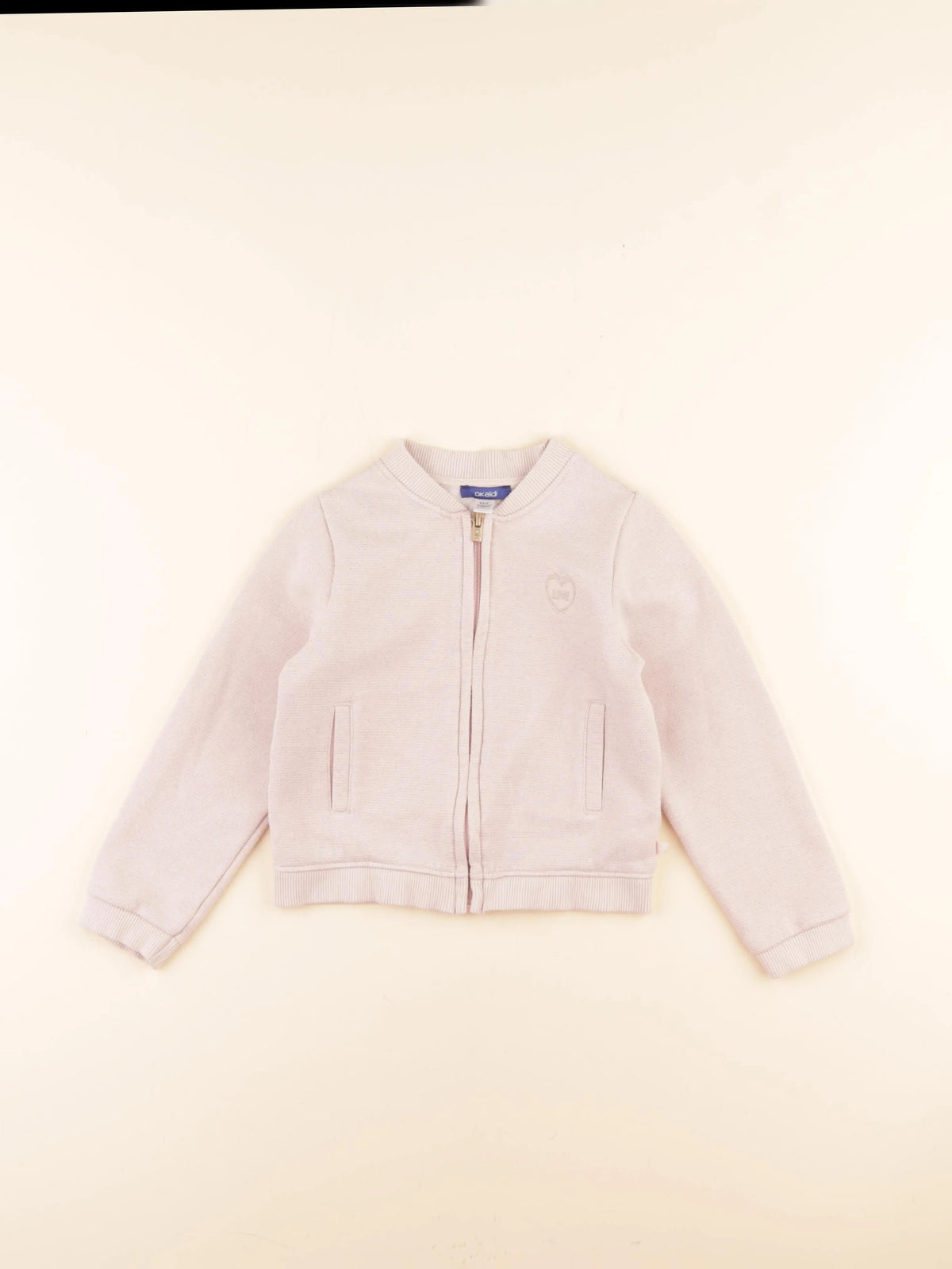 Okaidi - sweat rose - 6 ans
