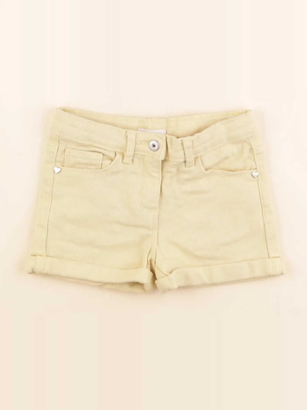 Vertbaudet - short jaune - 4 ans