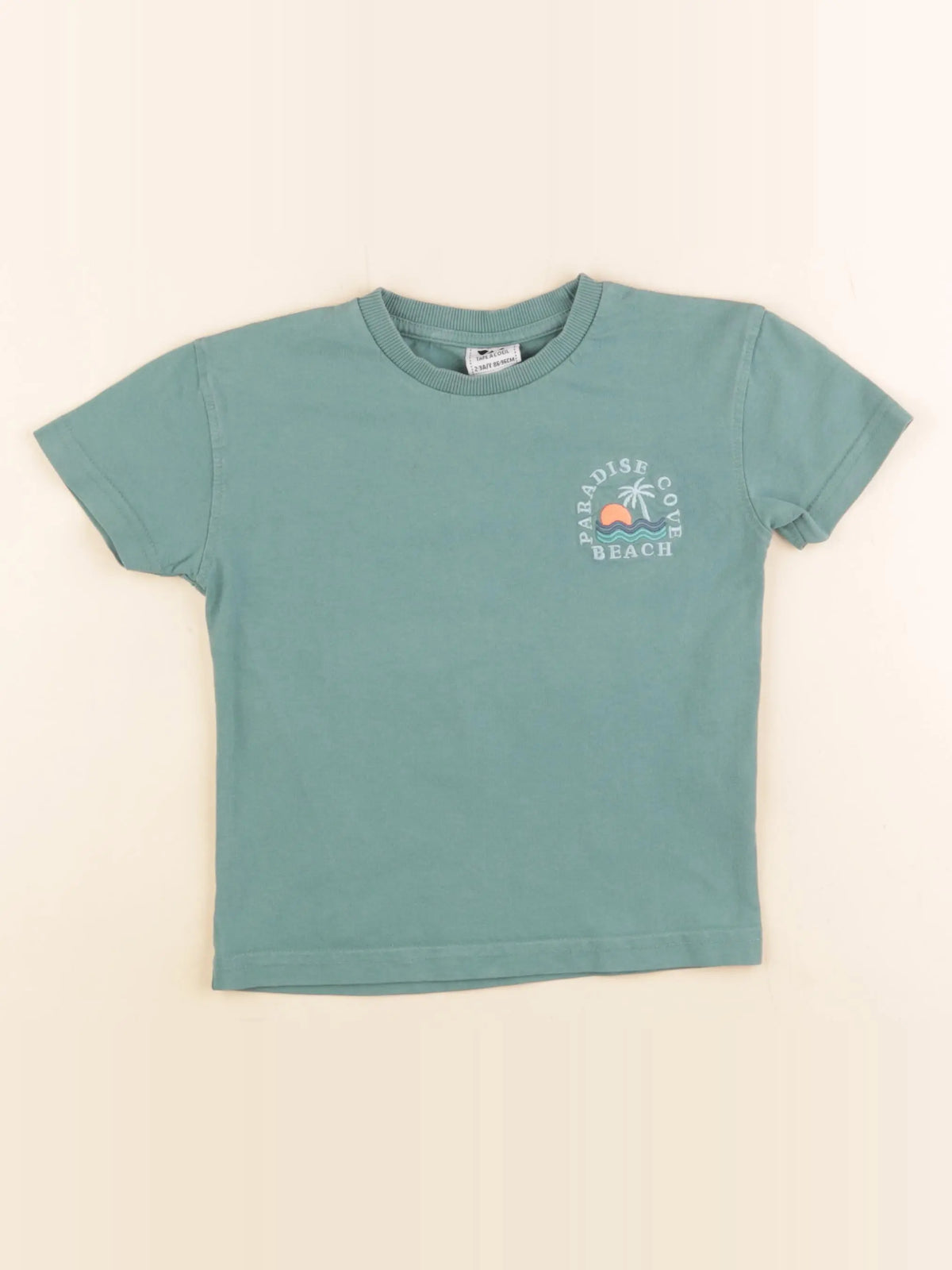 Tape à l'oeil - tee-shirt vert - 2/3 ans