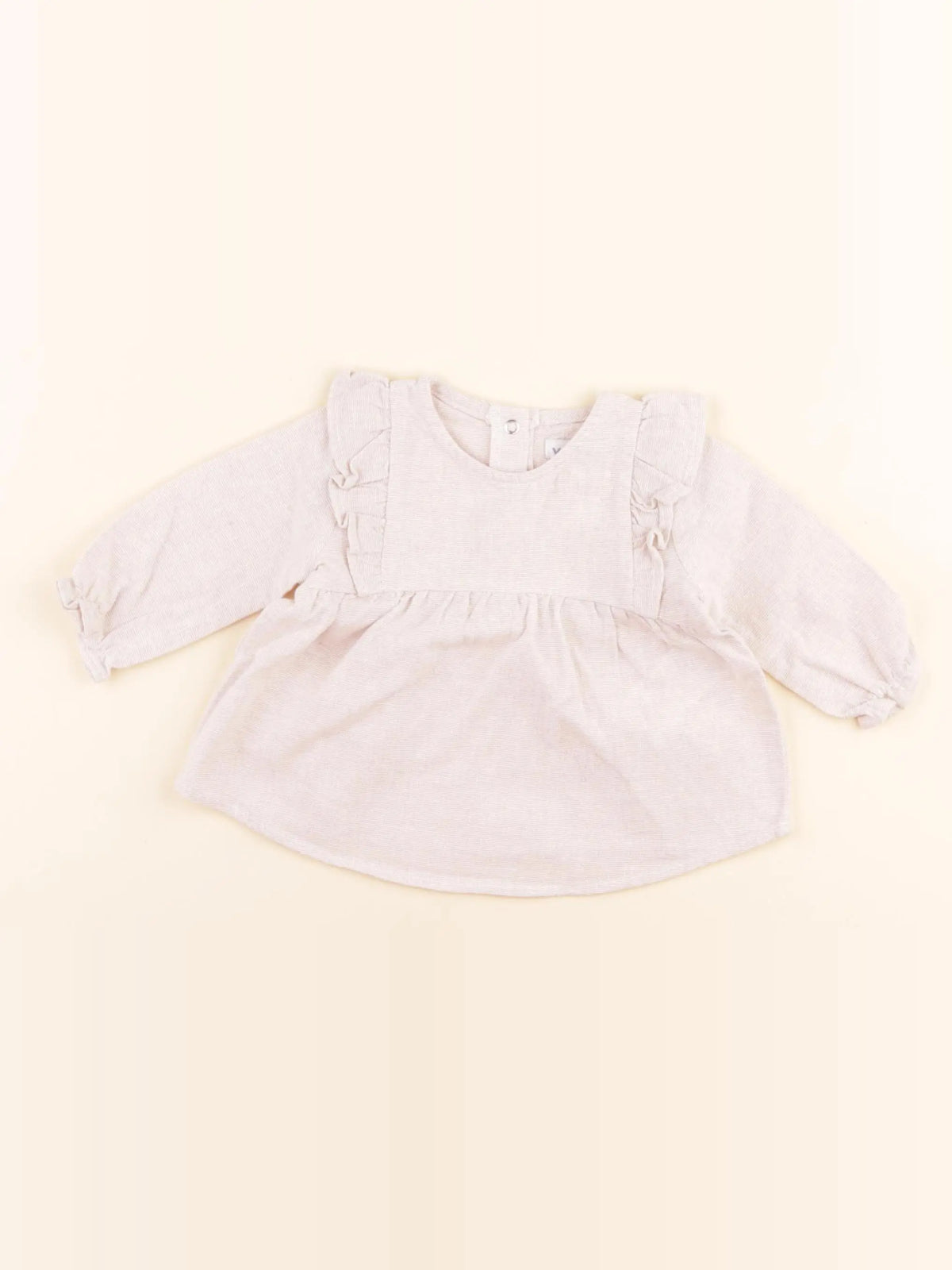Vertbaudet - blouse rose - 3 mois
