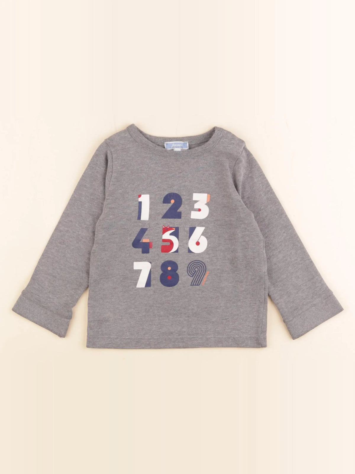 Jacadi - tee-shirt gris - 2 ans