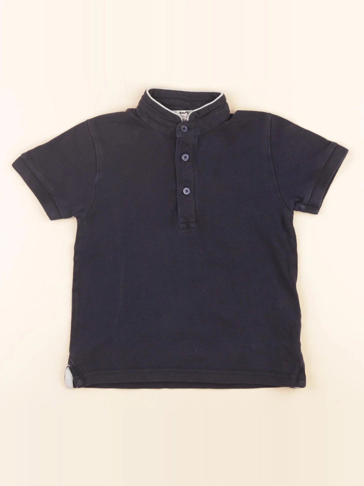 Cyrillus - polo bleu - 6 ans