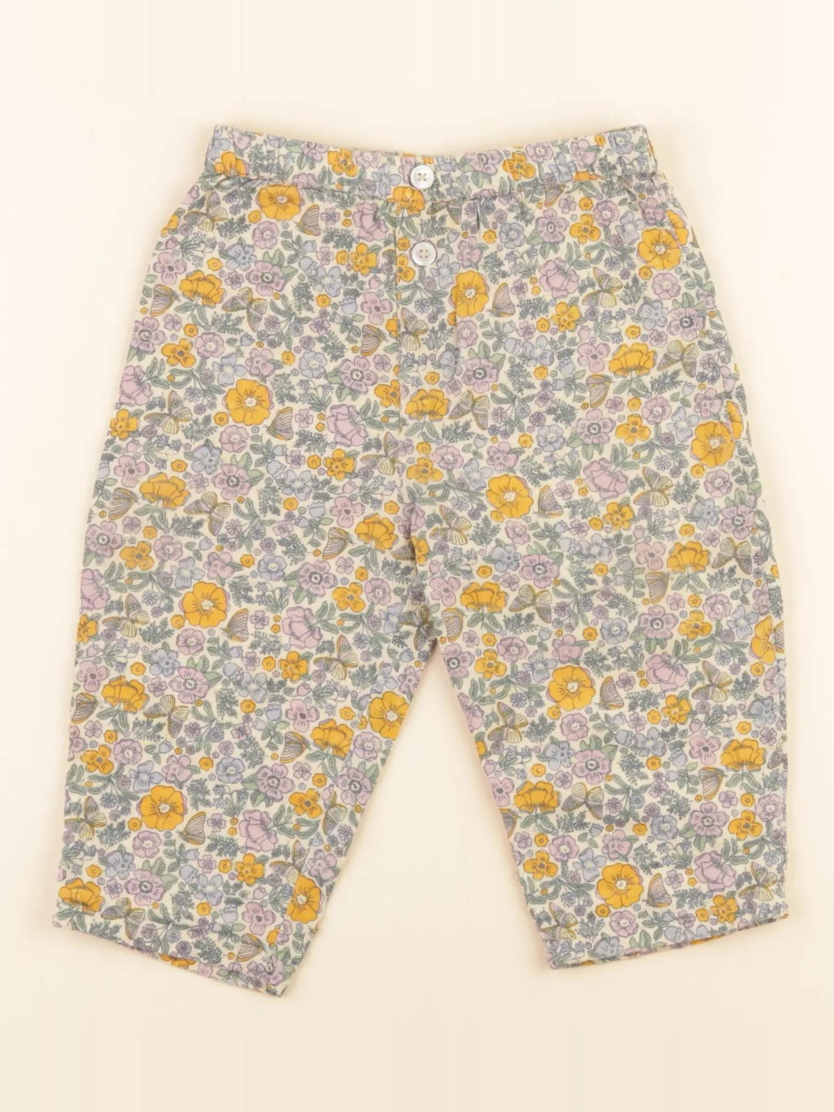 Jacadi - legging bleu - 12 mois
