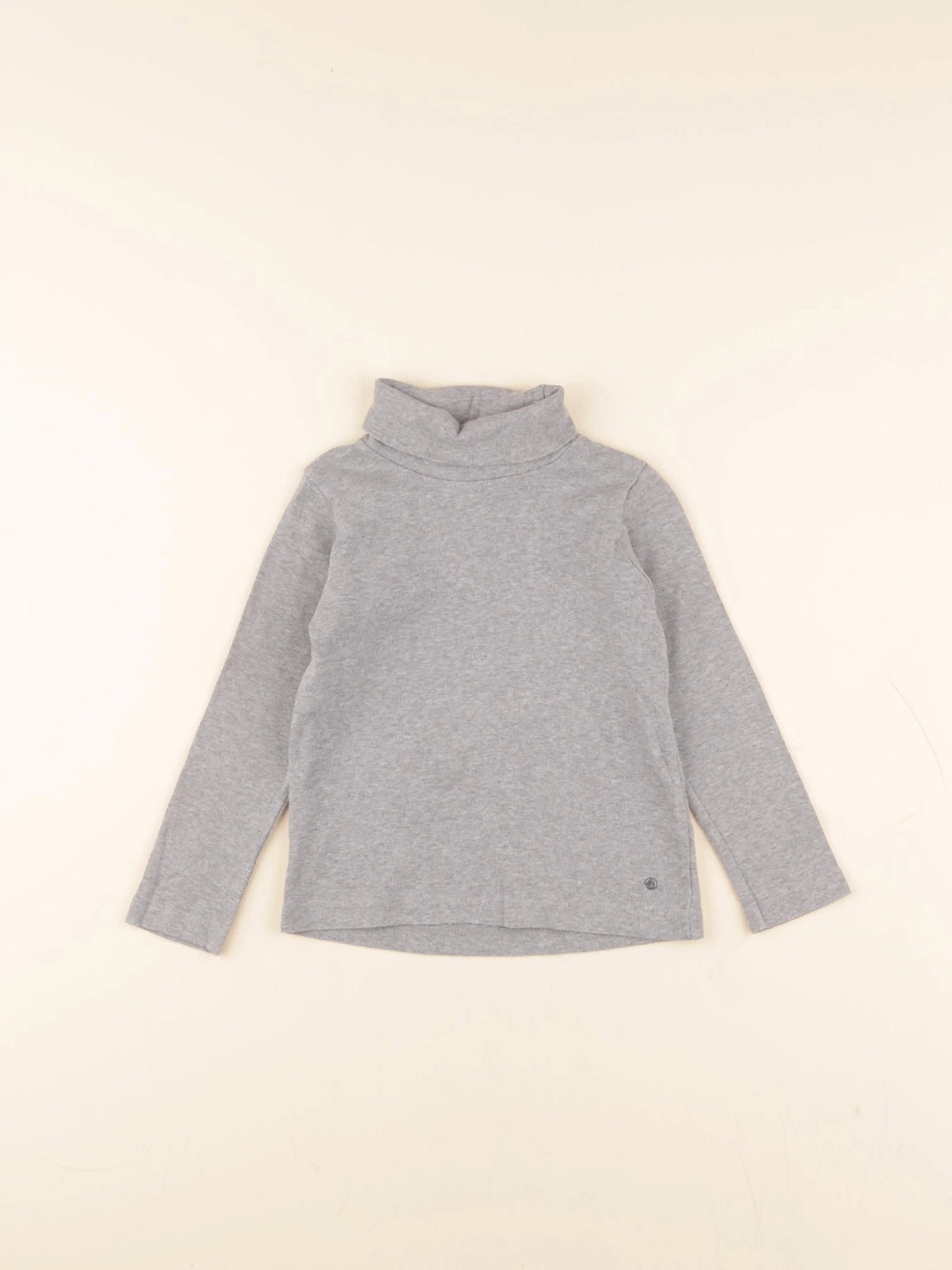 Petit Bateau - sous-pull gris - 4 ans