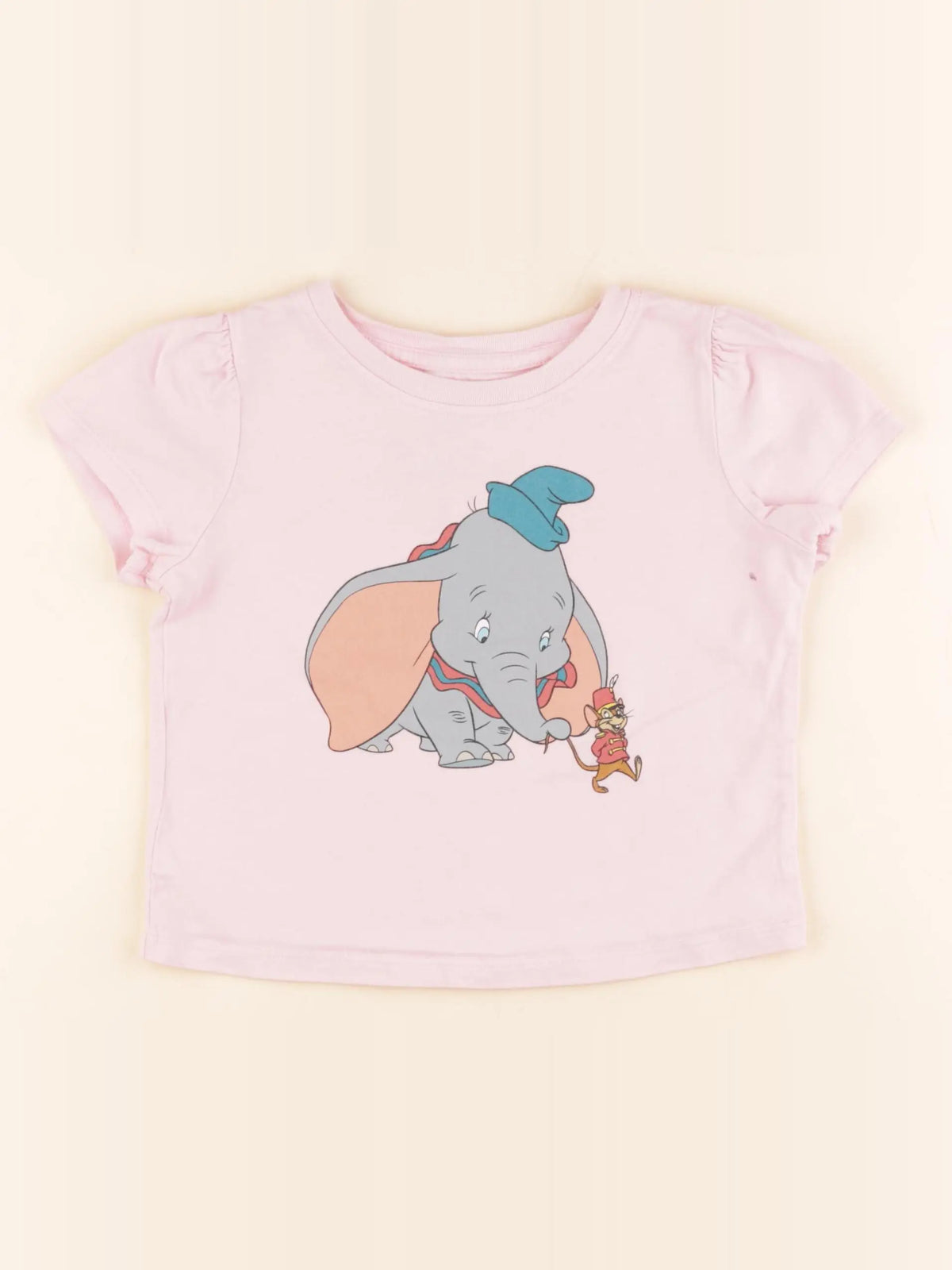 Disney - tee-shirt rose - 5/6 ans