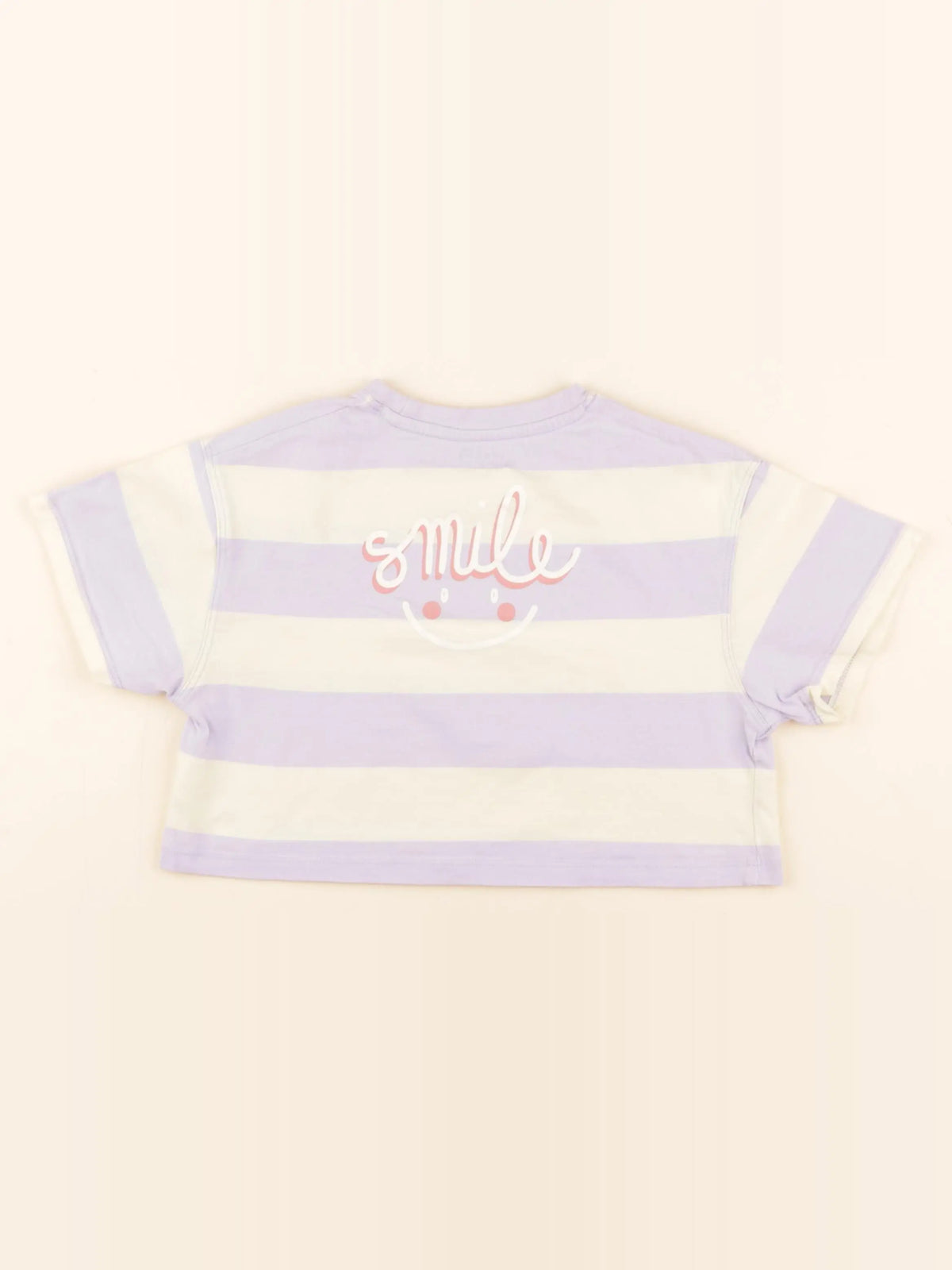 Vertbaudet - tee-shirt imprimé au dos multicolore - 4 ans