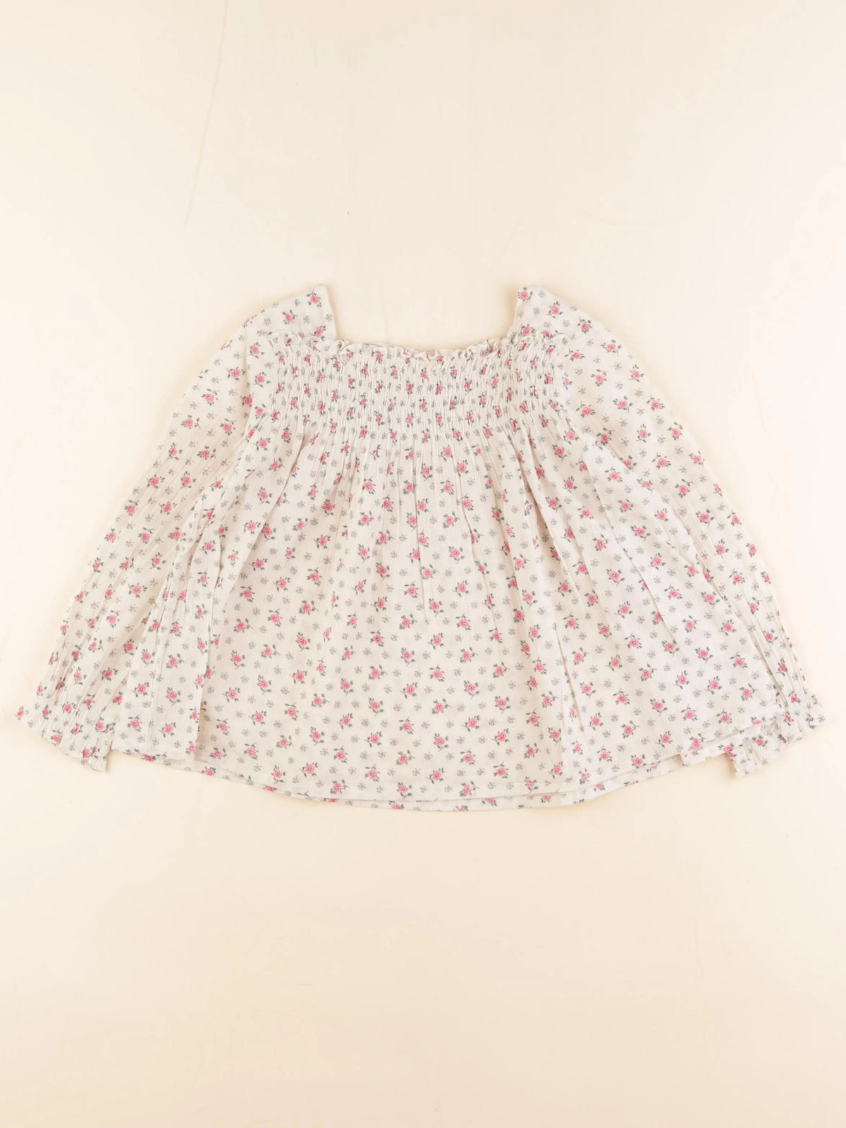 Bonton - blouse beige - 4 ans