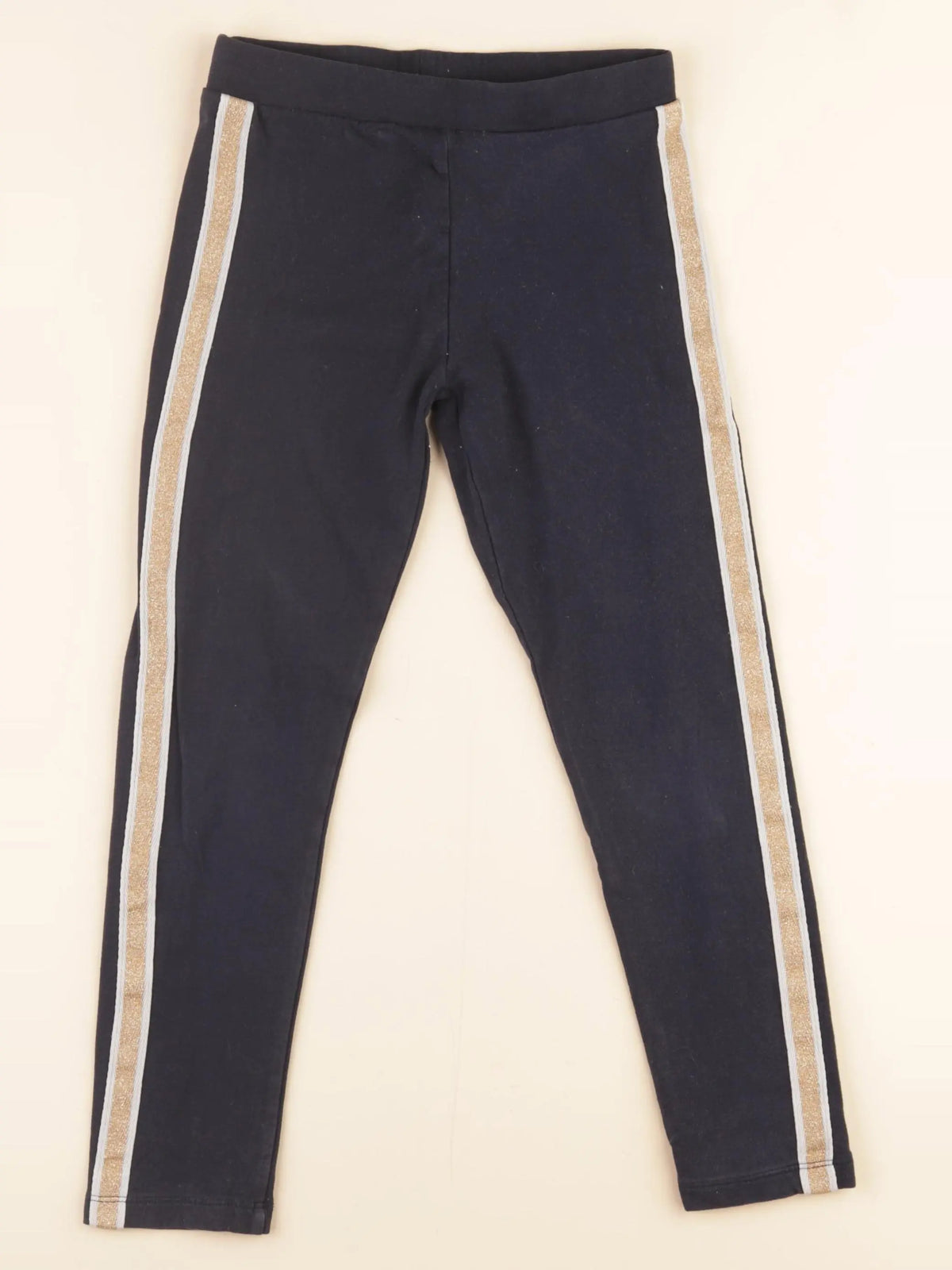 Monoprix - legging bleu - 8 ans