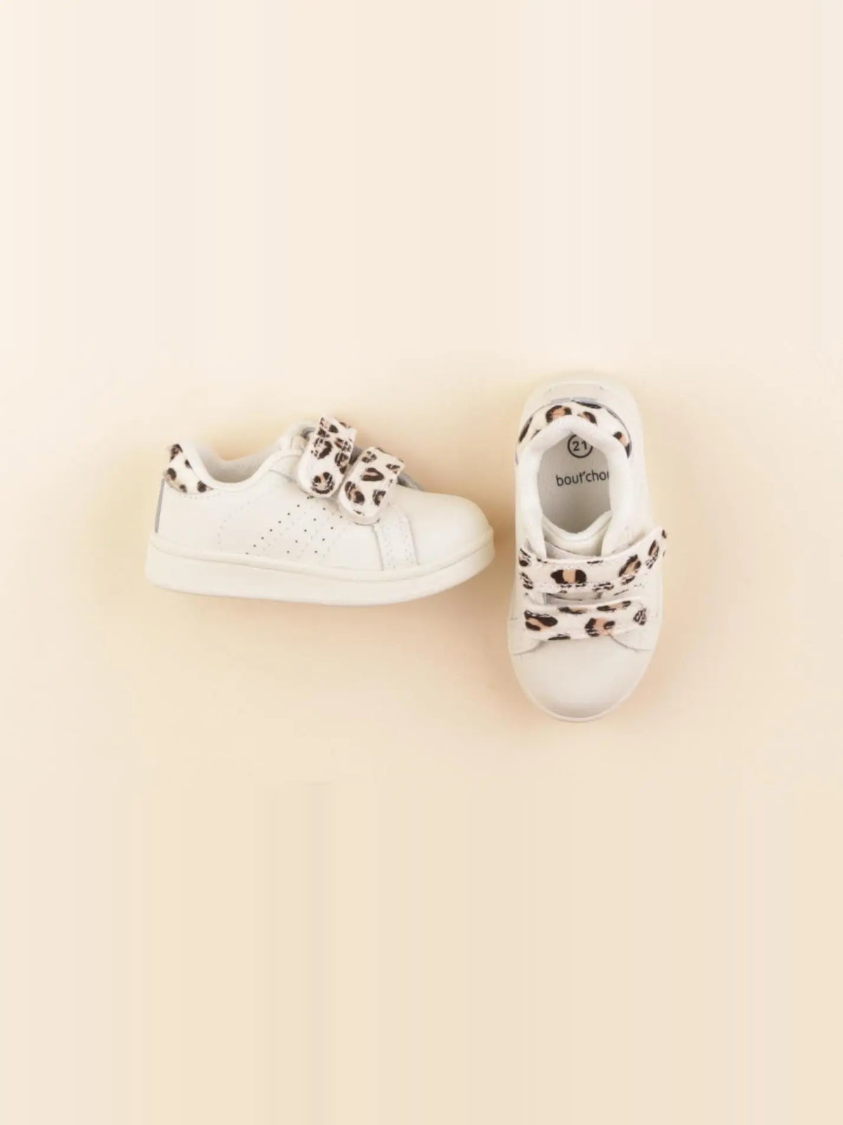 Boutchou - baskets blanc - pointure 21