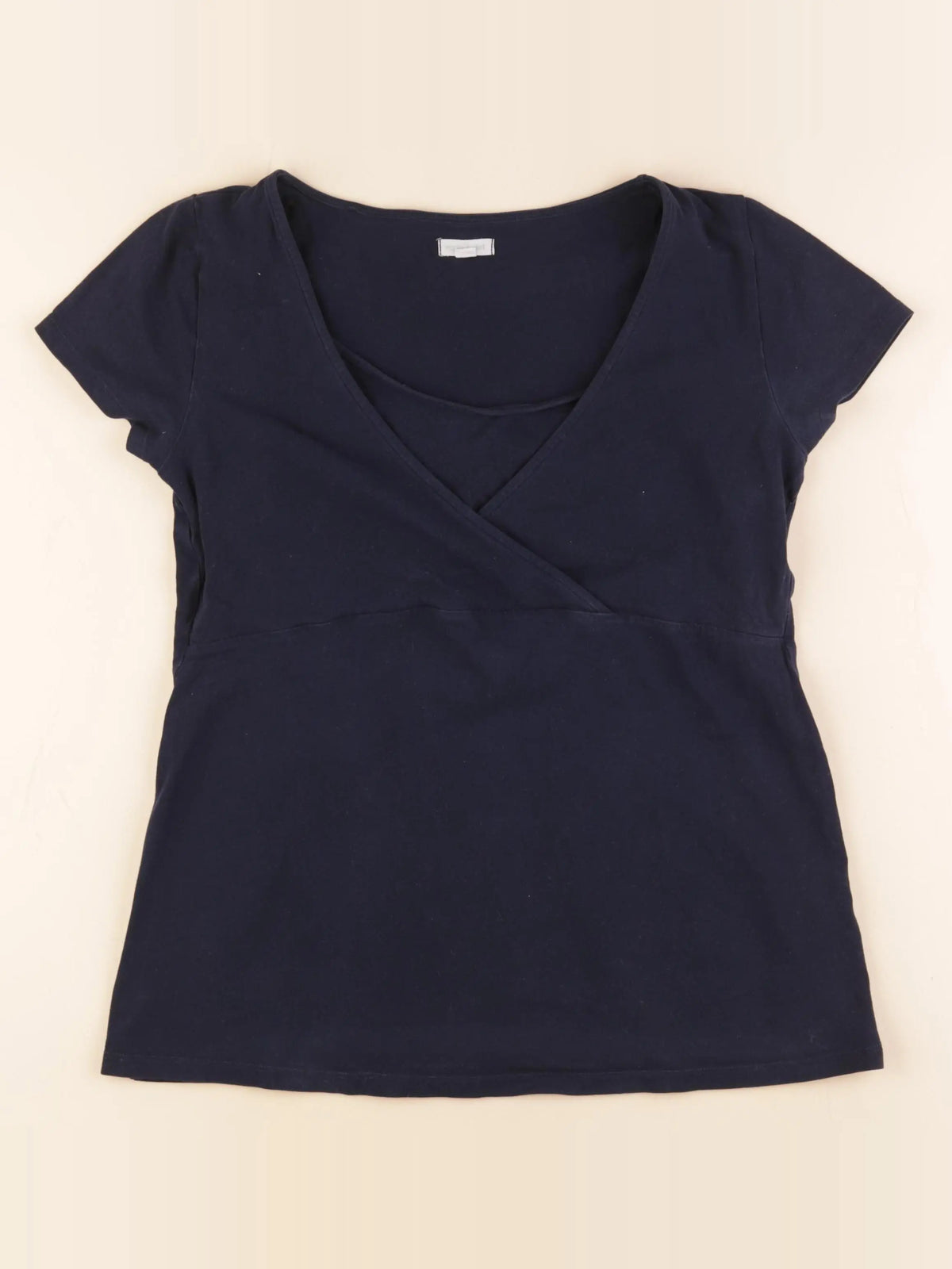 Vertbaudet - tee-shirt grossesse, allaitement bleu - 38 à 40