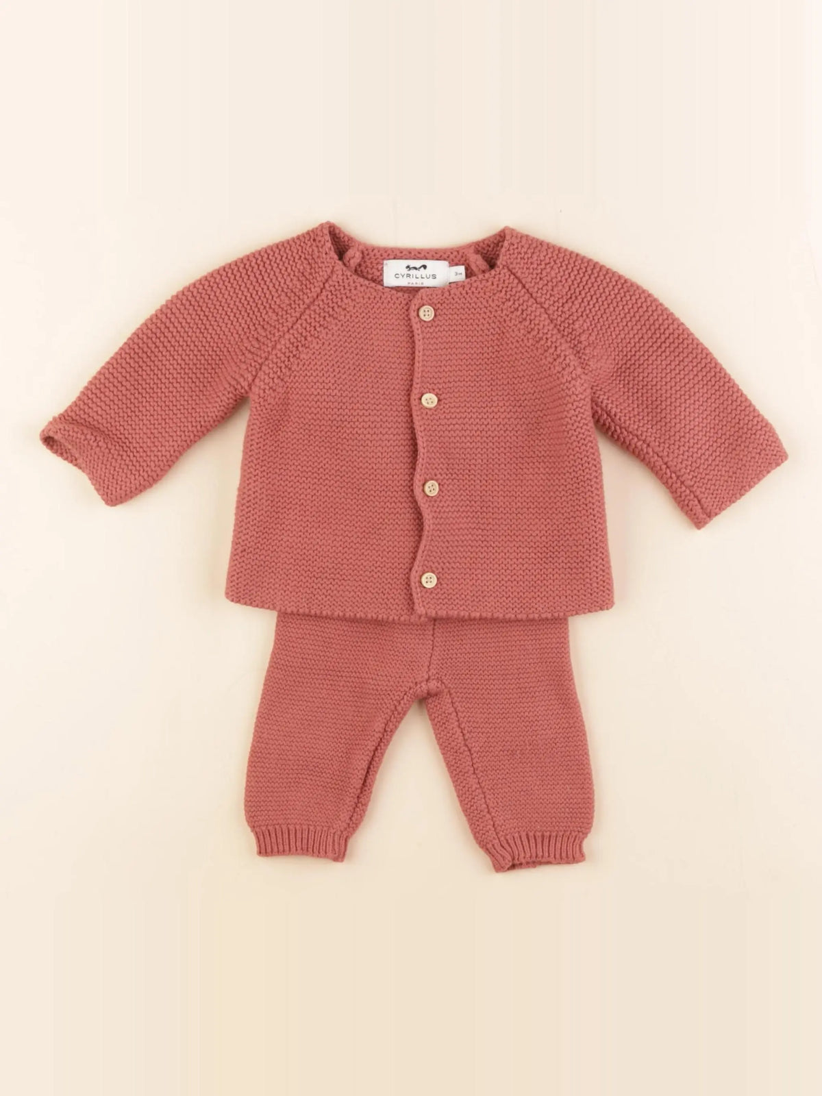 Cyrillus - ensemble rose - 3 mois