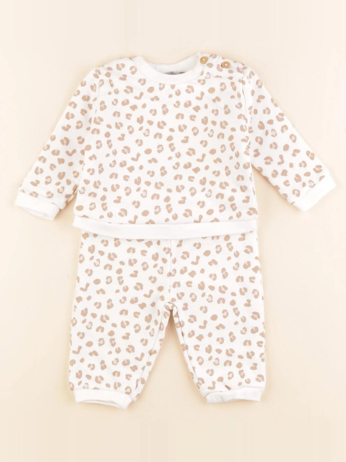 Boutchou - ensemble blanc - 3 mois