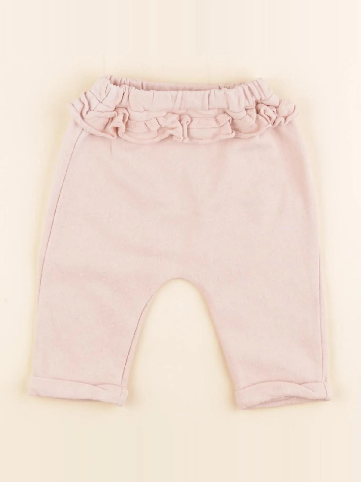 Vertbaudet - pantalon rose - 3 mois