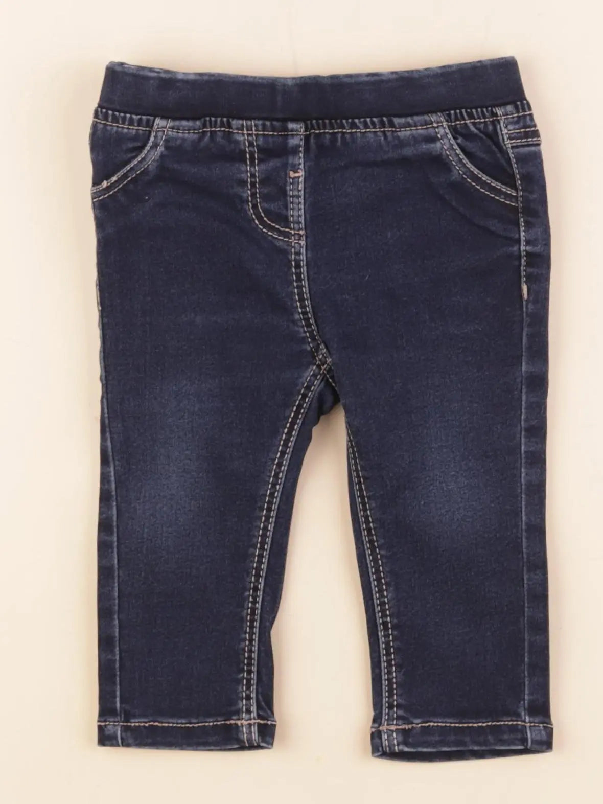 Tape à l'oeil - jegging bleu - 9 mois