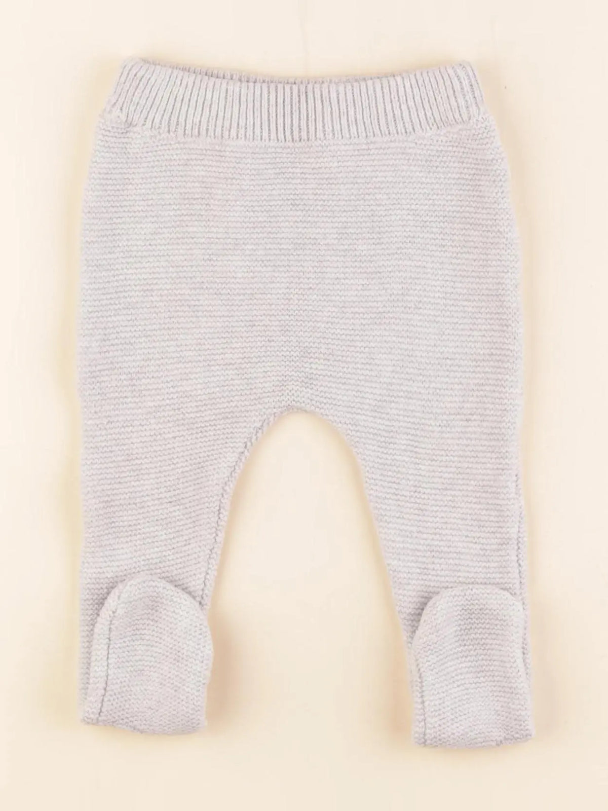 Vertbaudet - legging gris - 6 mois