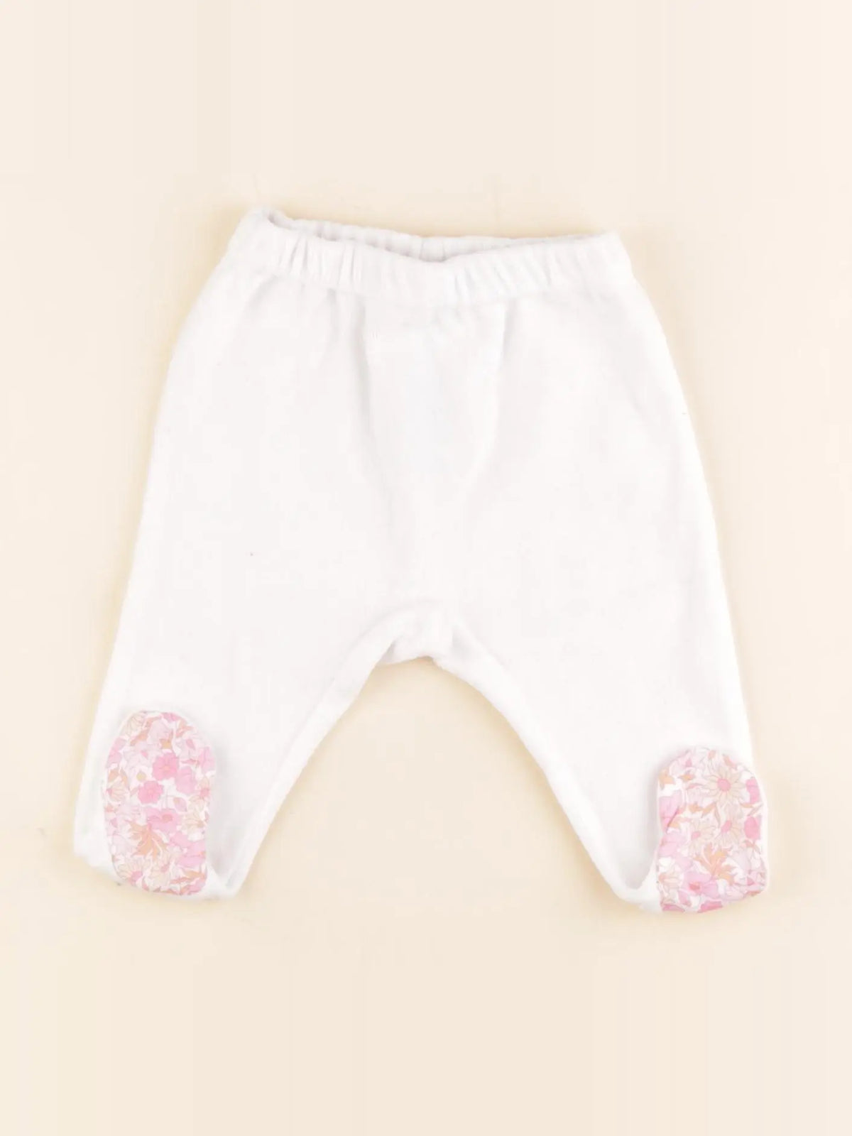 Jacadi - legging blanc - 3 mois