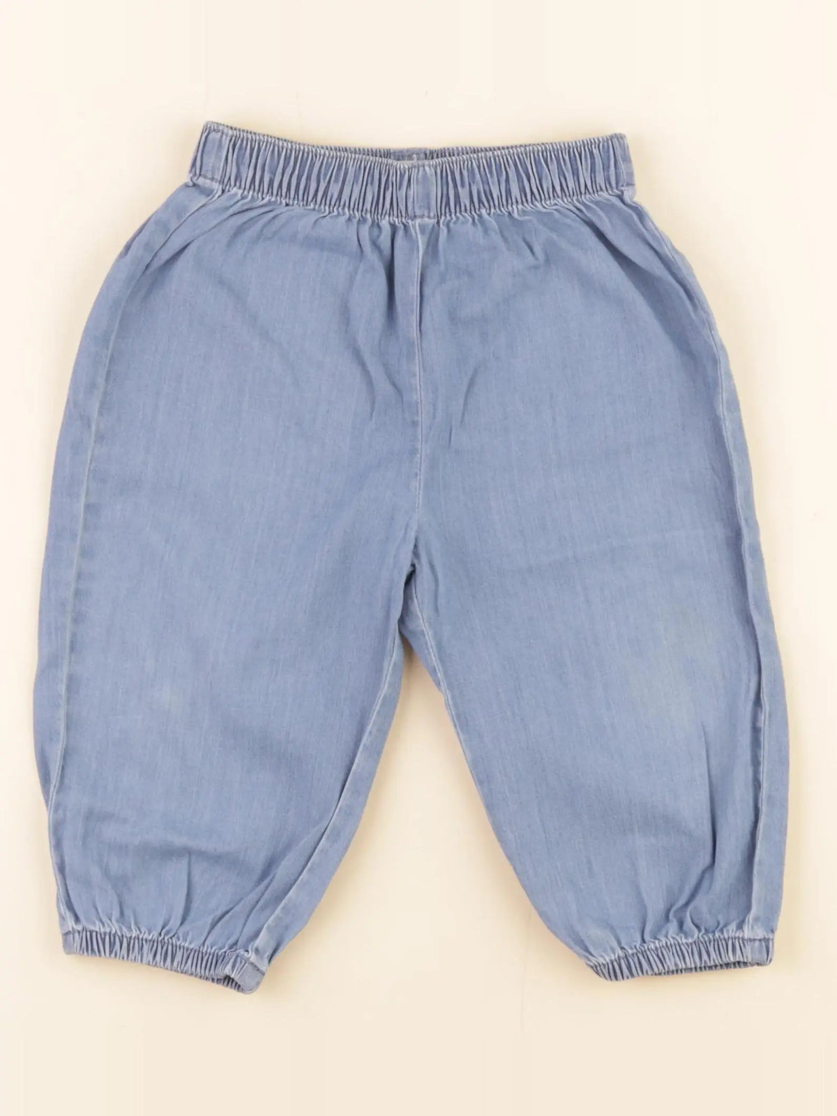 Vertbaudet - pantalon bleu - 18 mois