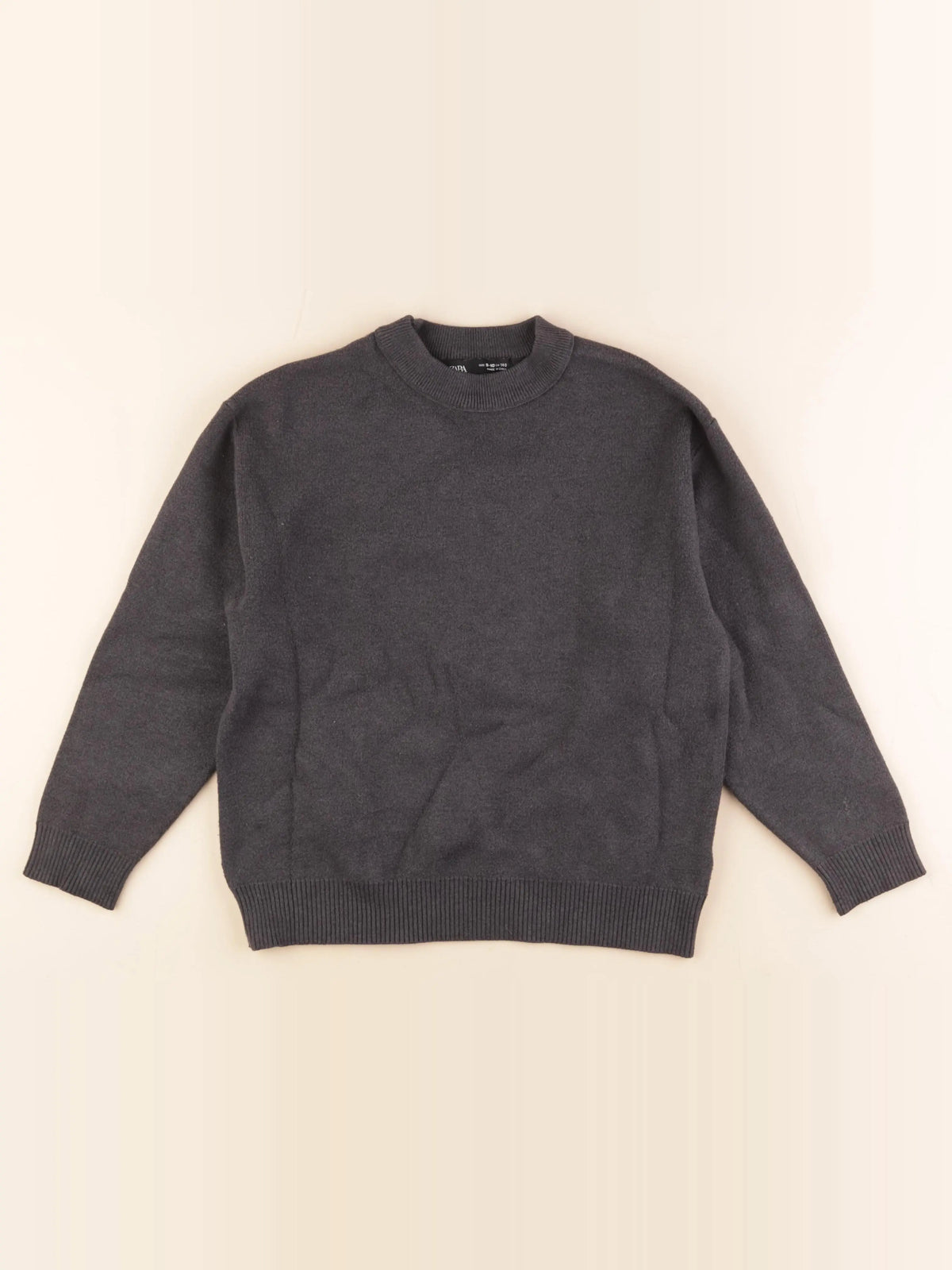 Zara - pull gris - 9/10 ans