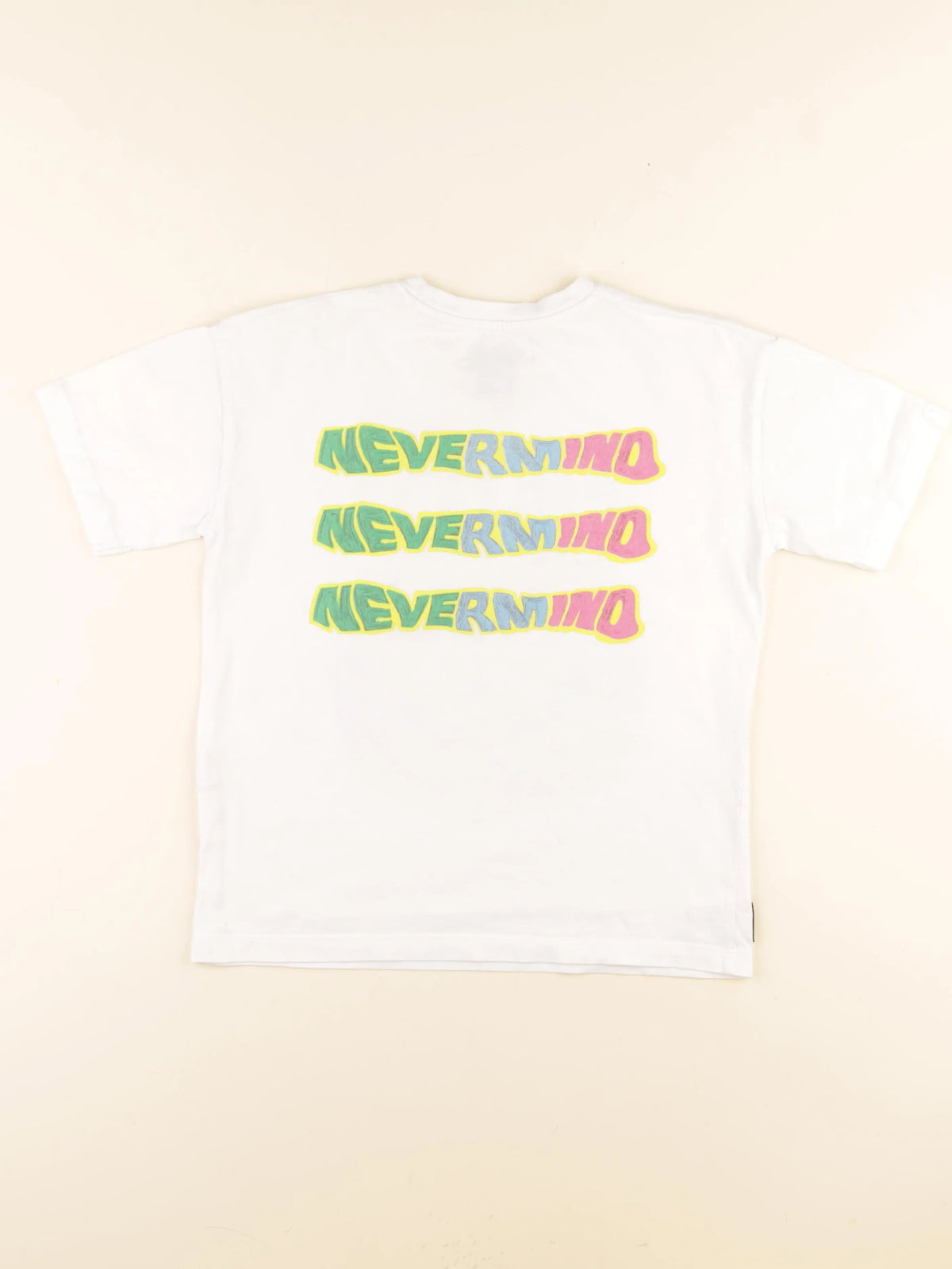 Zara - tee-shirt imprimé au dos multicolore - 8/9 ans